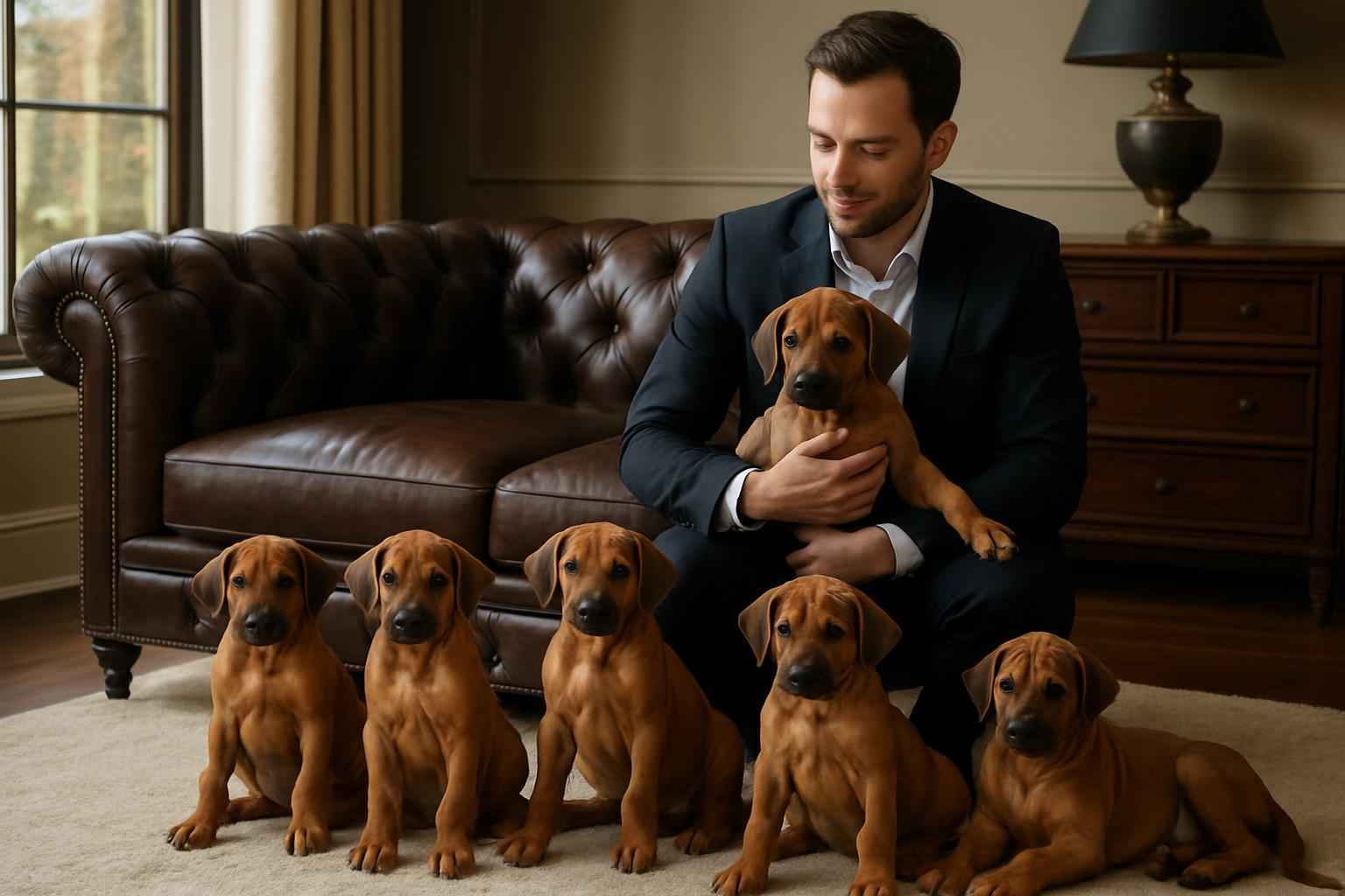 Current Rhodesian Ridgeback Litter For Sale in Ann Arbor Michigan