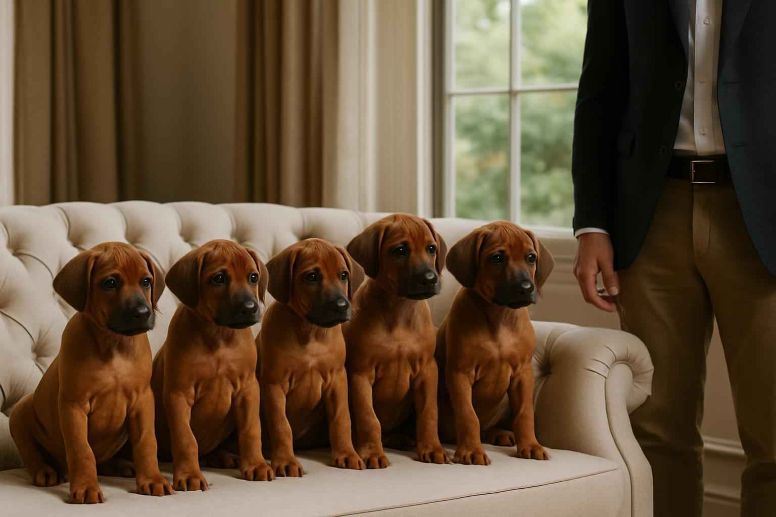 Current Rhodesian Ridgeback Litter For Sale in Apple Valley Minnesota