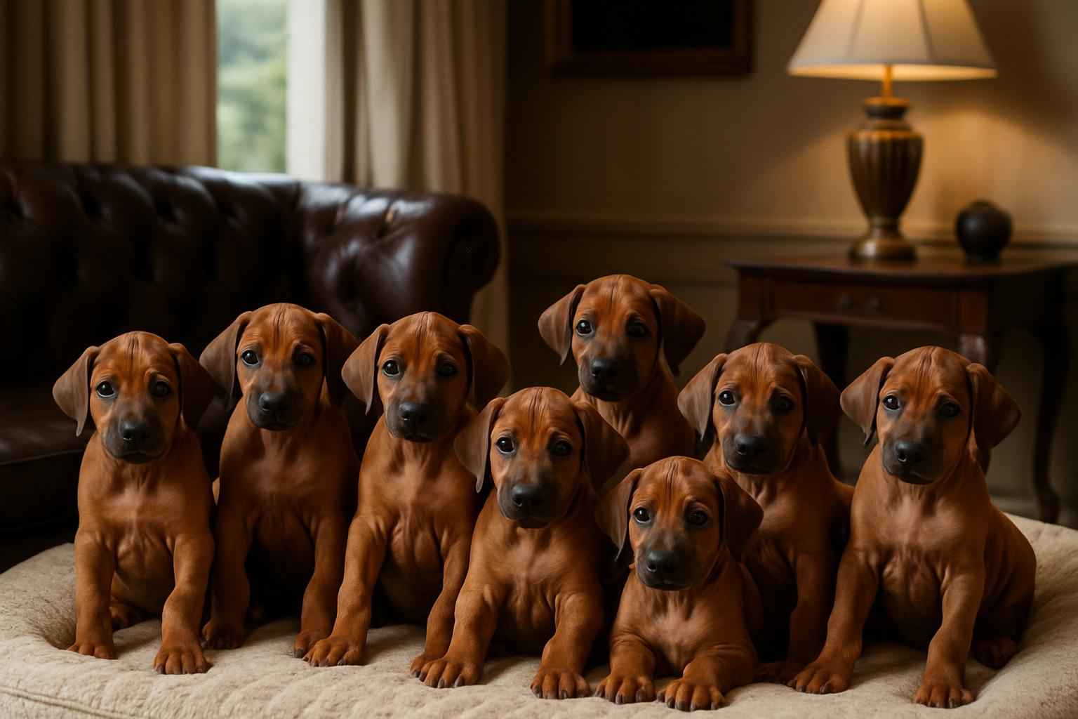 Current Rhodesian Ridgeback Litter For Sale in Augusta Maine