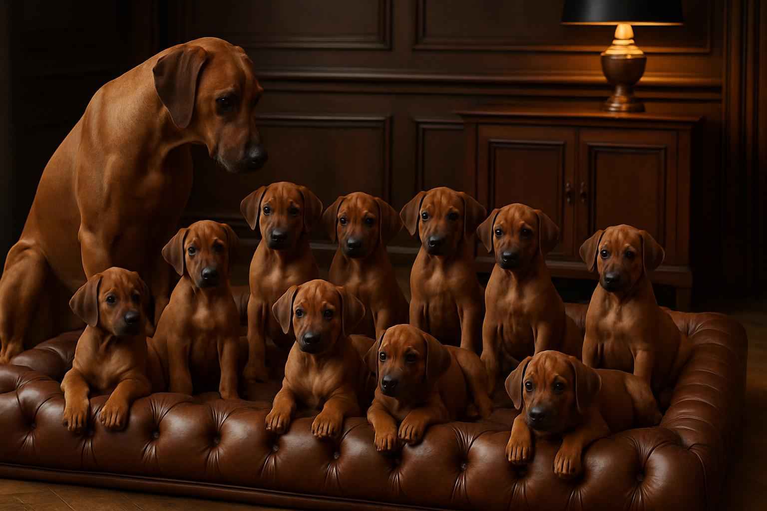 Current Rhodesian Ridgeback Litter For Sale in Bangor Maine