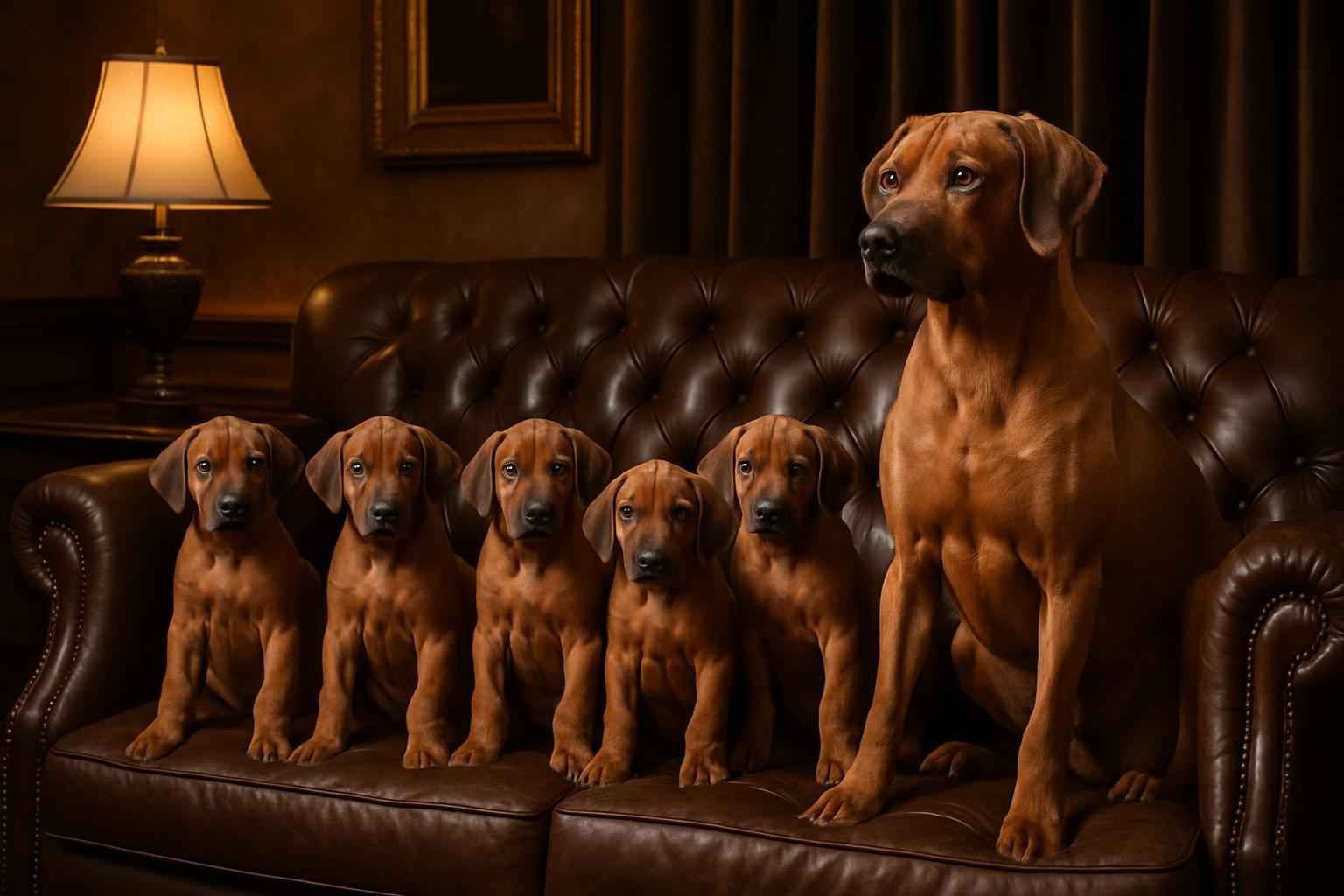 Current Rhodesian Ridgeback Litter For Sale in Bardstown Kentucky