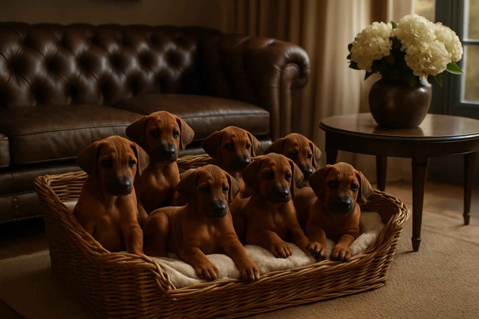 Current Rhodesian Ridgeback Litter For Sale in Belfast Maine