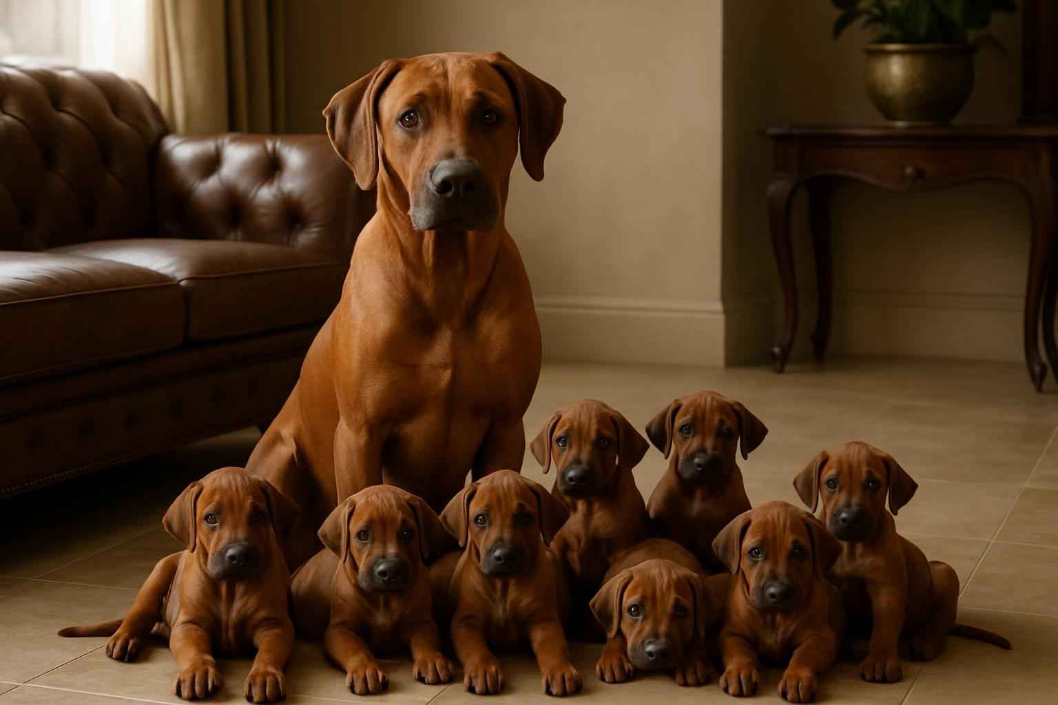 Current Rhodesian Ridgeback Litter For Sale in Biloxi Mississippi