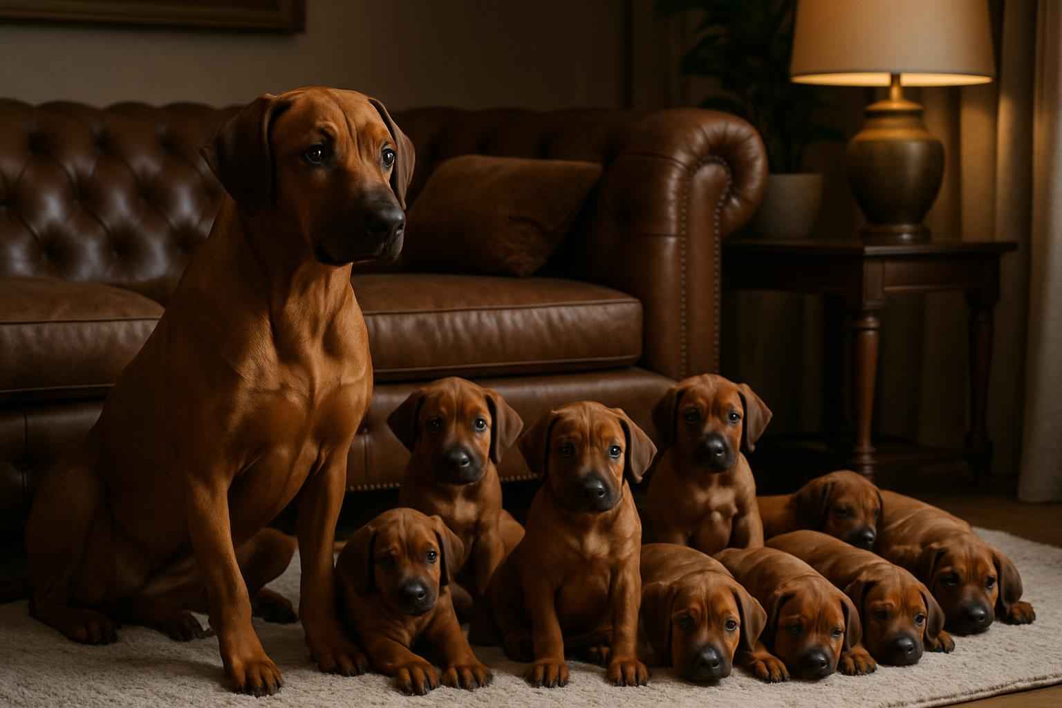 Current Rhodesian Ridgeback Litter For Sale in Blue Springs Missouri