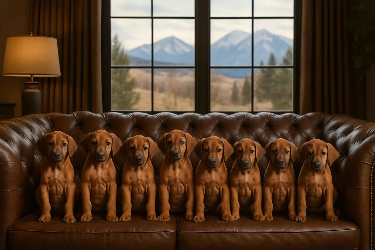 Current Rhodesian Ridgeback Litter For Sale in Bozeman Montana