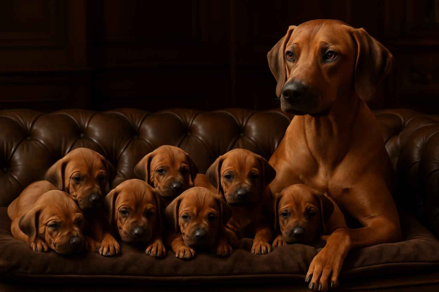 Current Rhodesian Ridgeback Litter For Sale in Brandon Mississippi