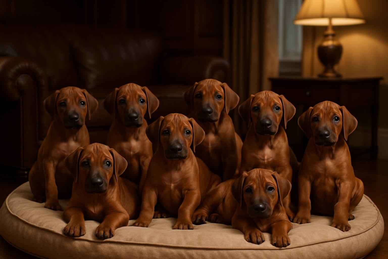 Current Rhodesian Ridgeback Litter For Sale in Brookline Massachusetts