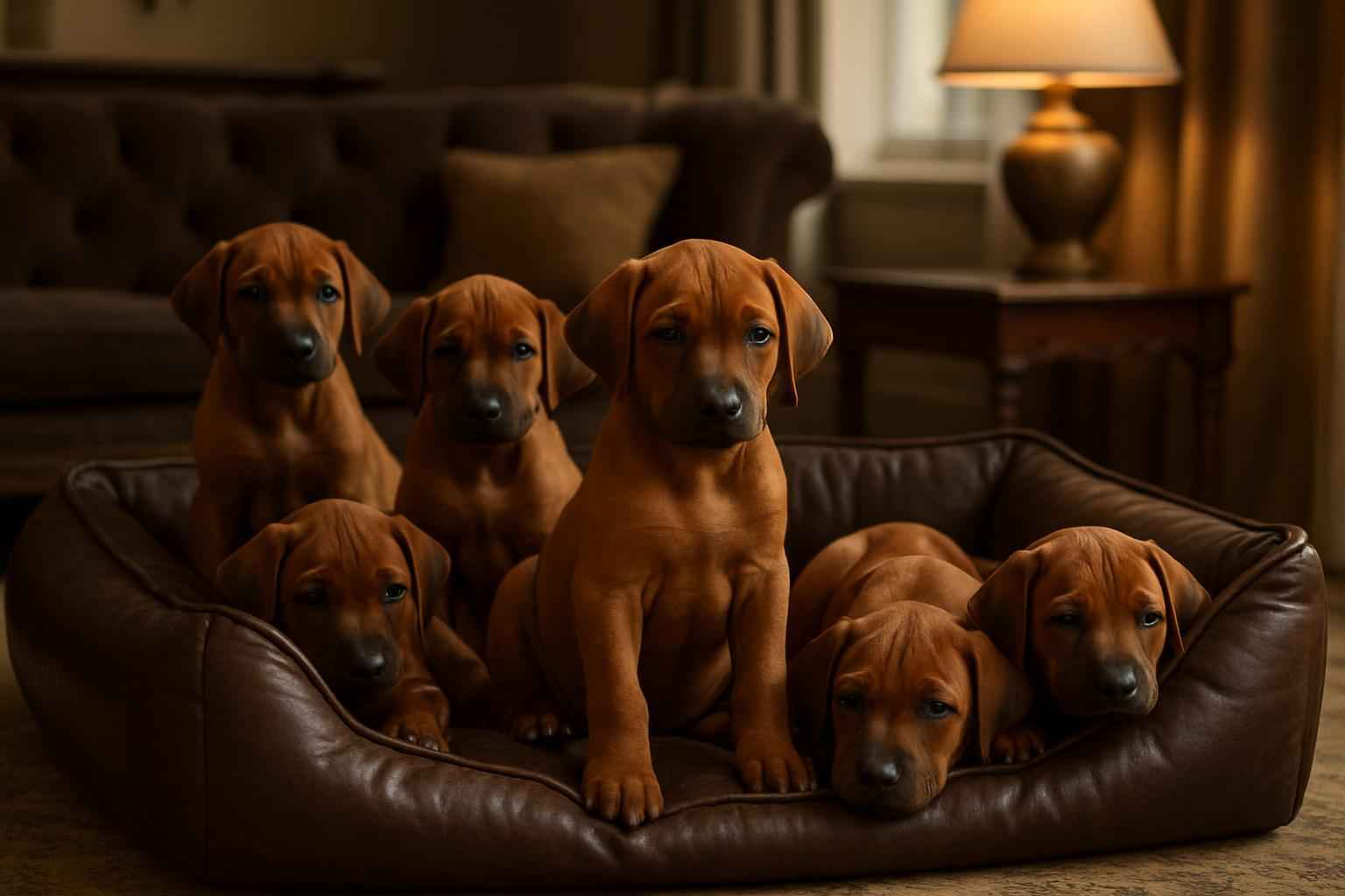 Current Rhodesian Ridgeback Litter For Sale in Burlington Iowa