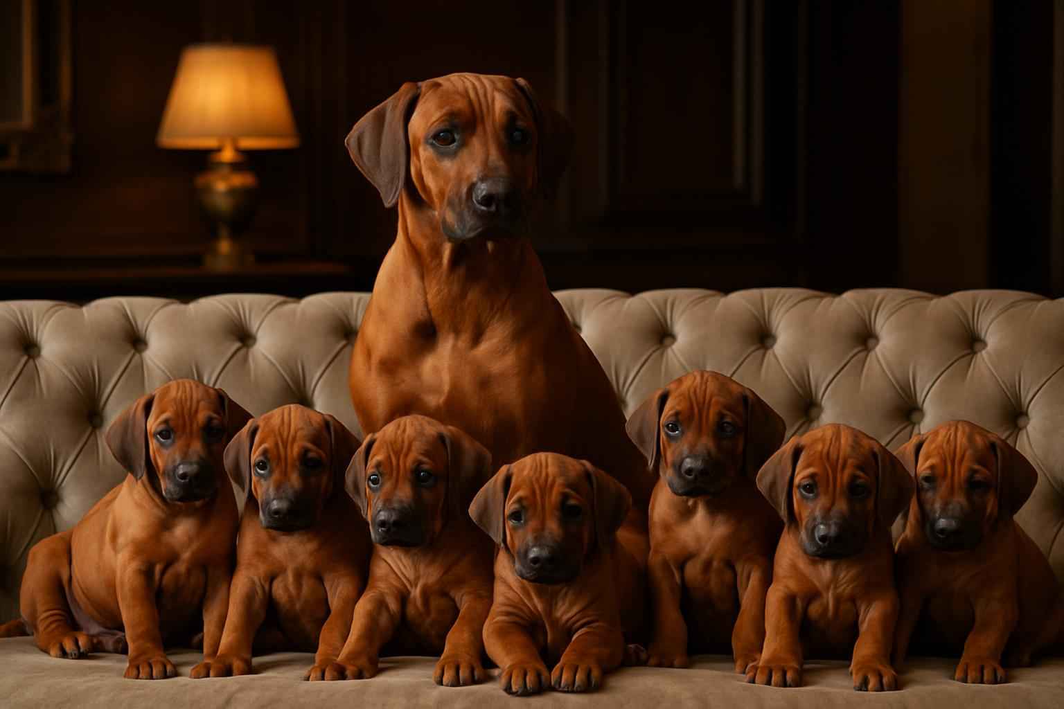 Current Rhodesian Ridgeback Litter For Sale in Burnsville Minnesota
