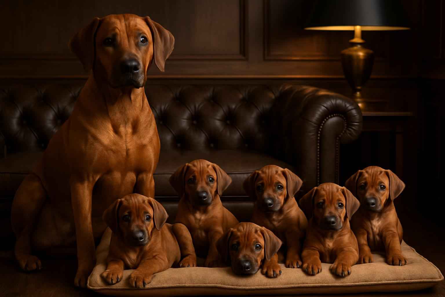 Current Rhodesian Ridgeback Litter For Sale in Clinton Iowa