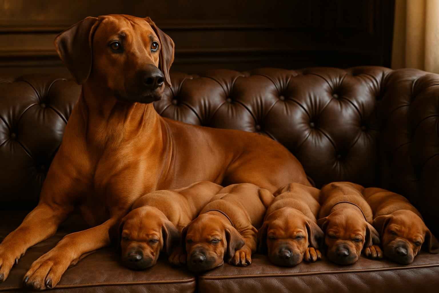 Current Rhodesian Ridgeback Litter For Sale in Clinton Michigan