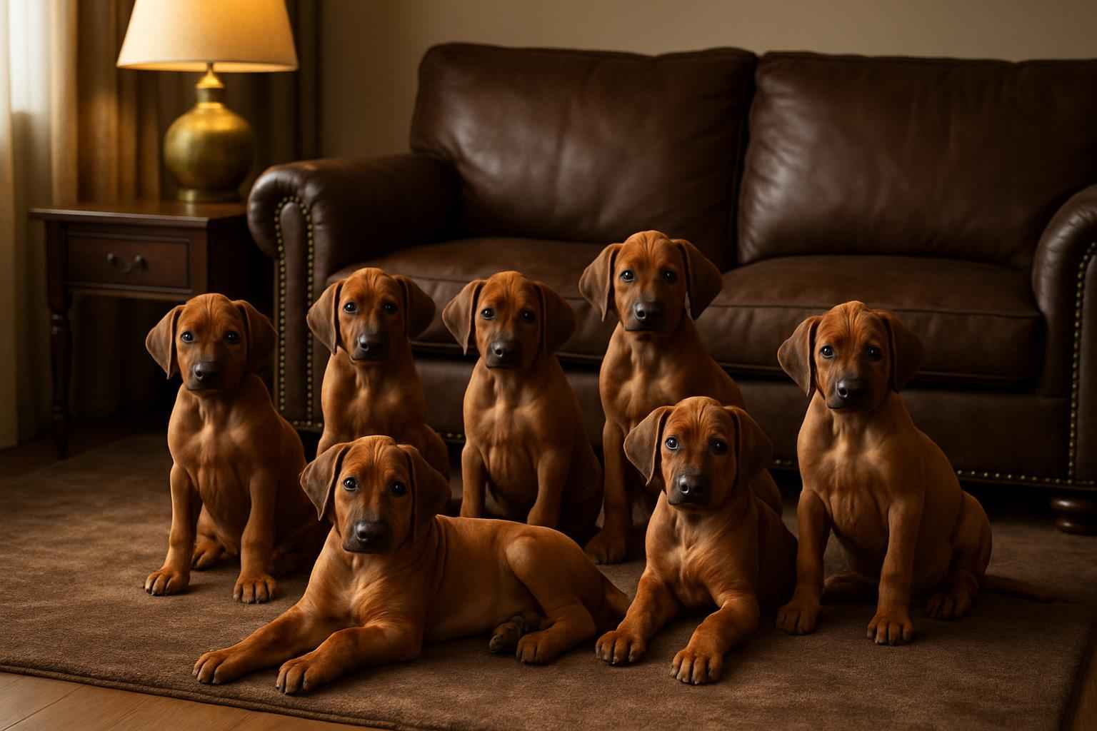 Current Rhodesian Ridgeback Litter For Sale in Clinton Mississippi