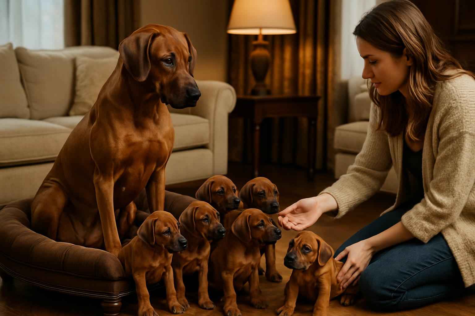 Current Rhodesian Ridgeback Litter For Sale in Columbia Missouri