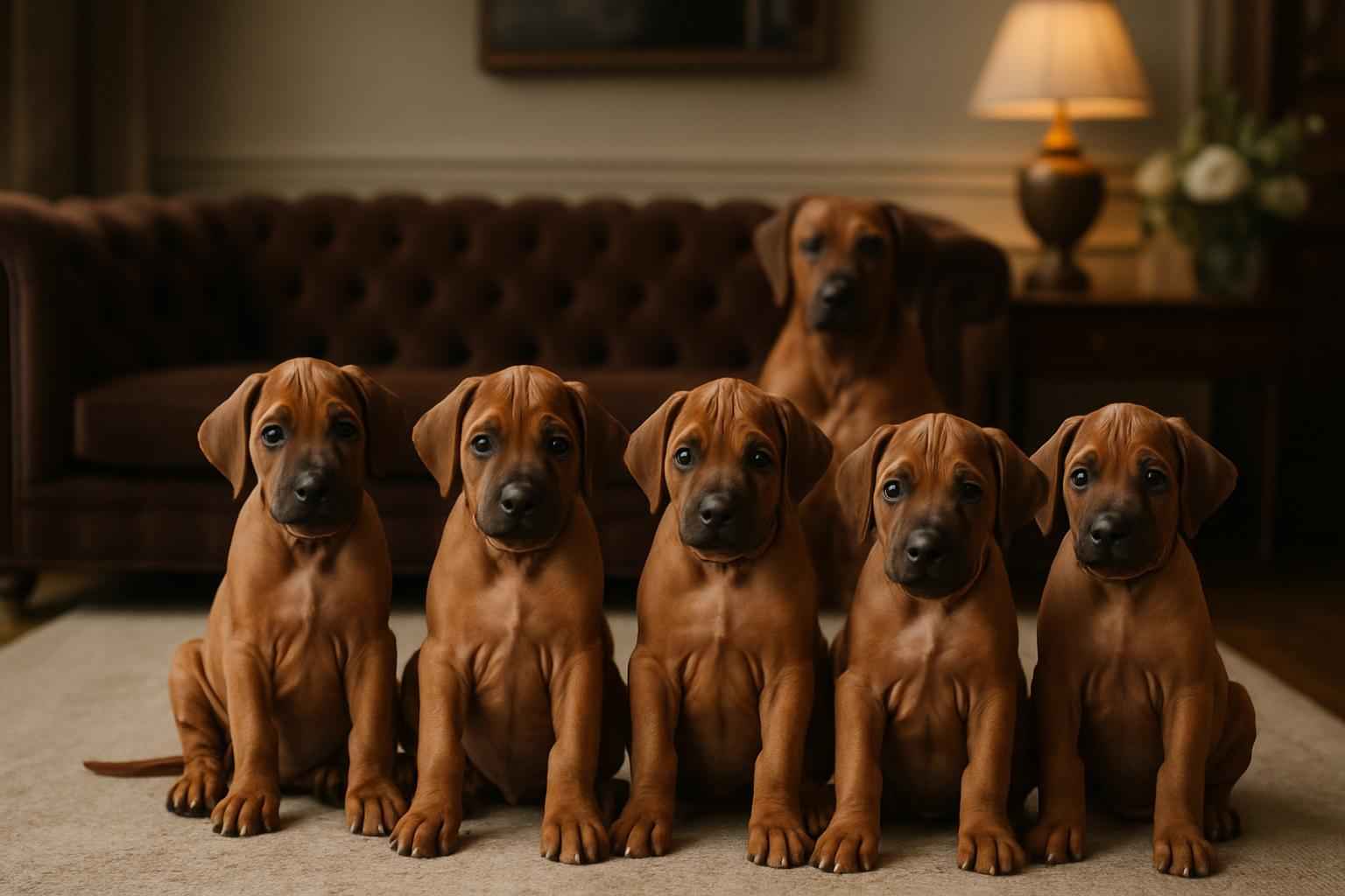 Current Rhodesian Ridgeback Litter For Sale in Dearborn Michigan