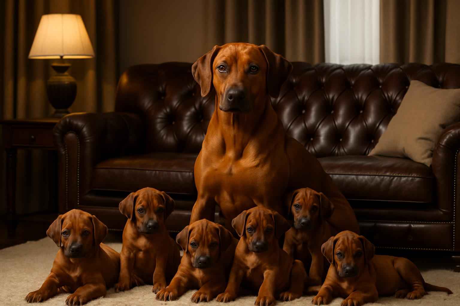 Current Rhodesian Ridgeback Litter For Sale in Dodge City Kansas