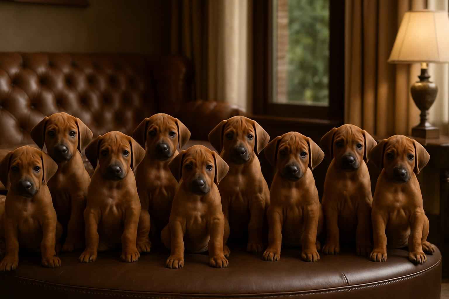 Current Rhodesian Ridgeback Litter For Sale in Eagan Minnesota