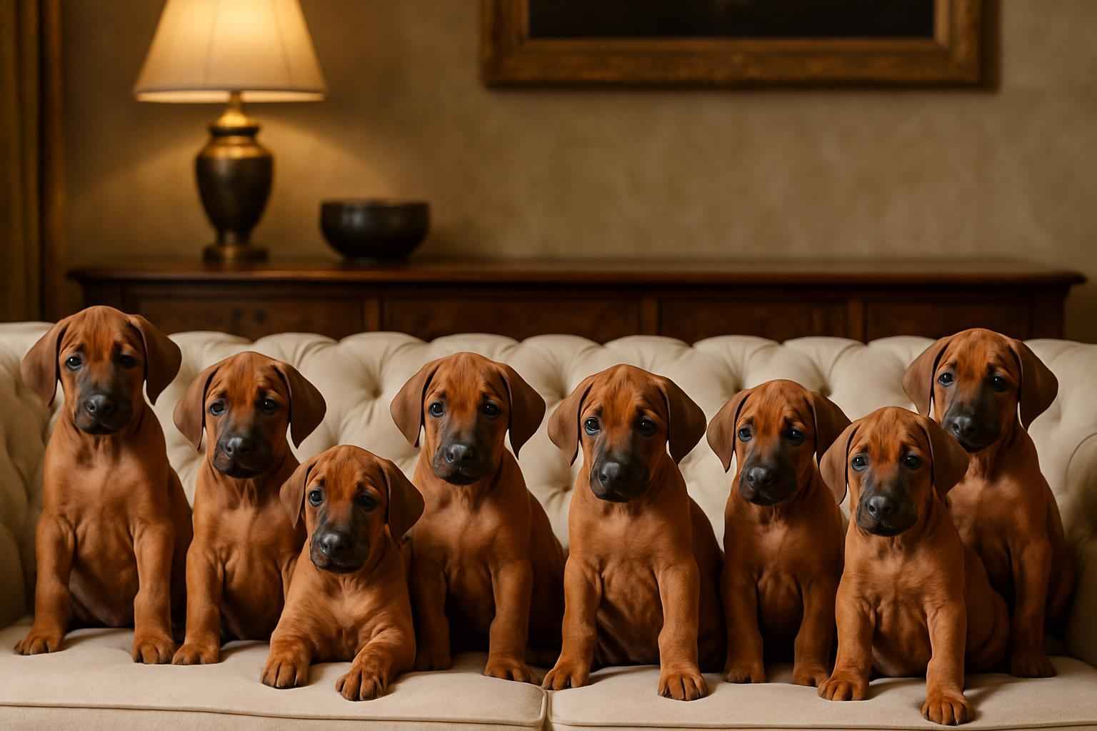 Current Rhodesian Ridgeback Litter For Sale in Emporia Kansas