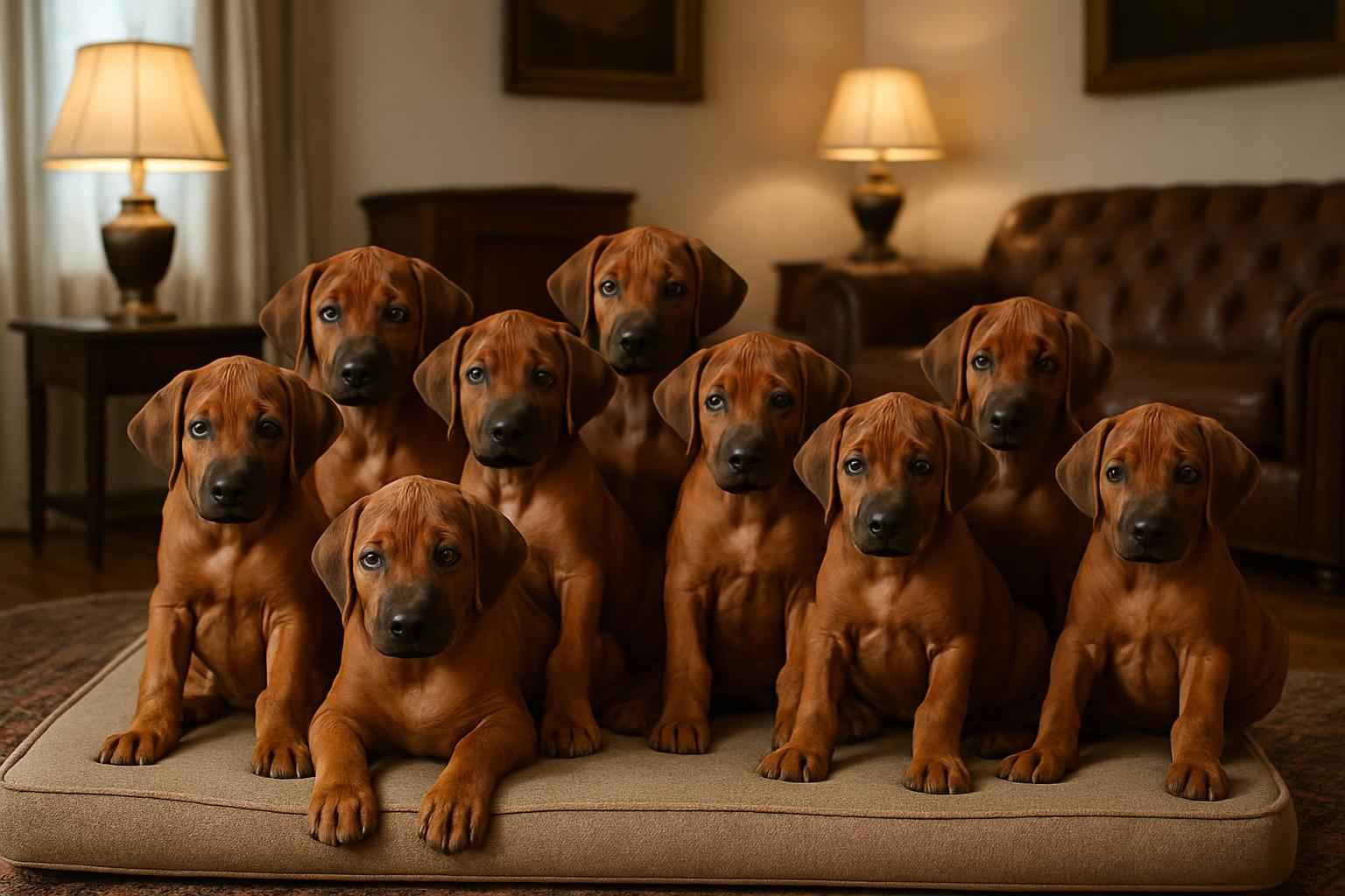Current Rhodesian Ridgeback Litter For Sale in Fall River Massachusetts