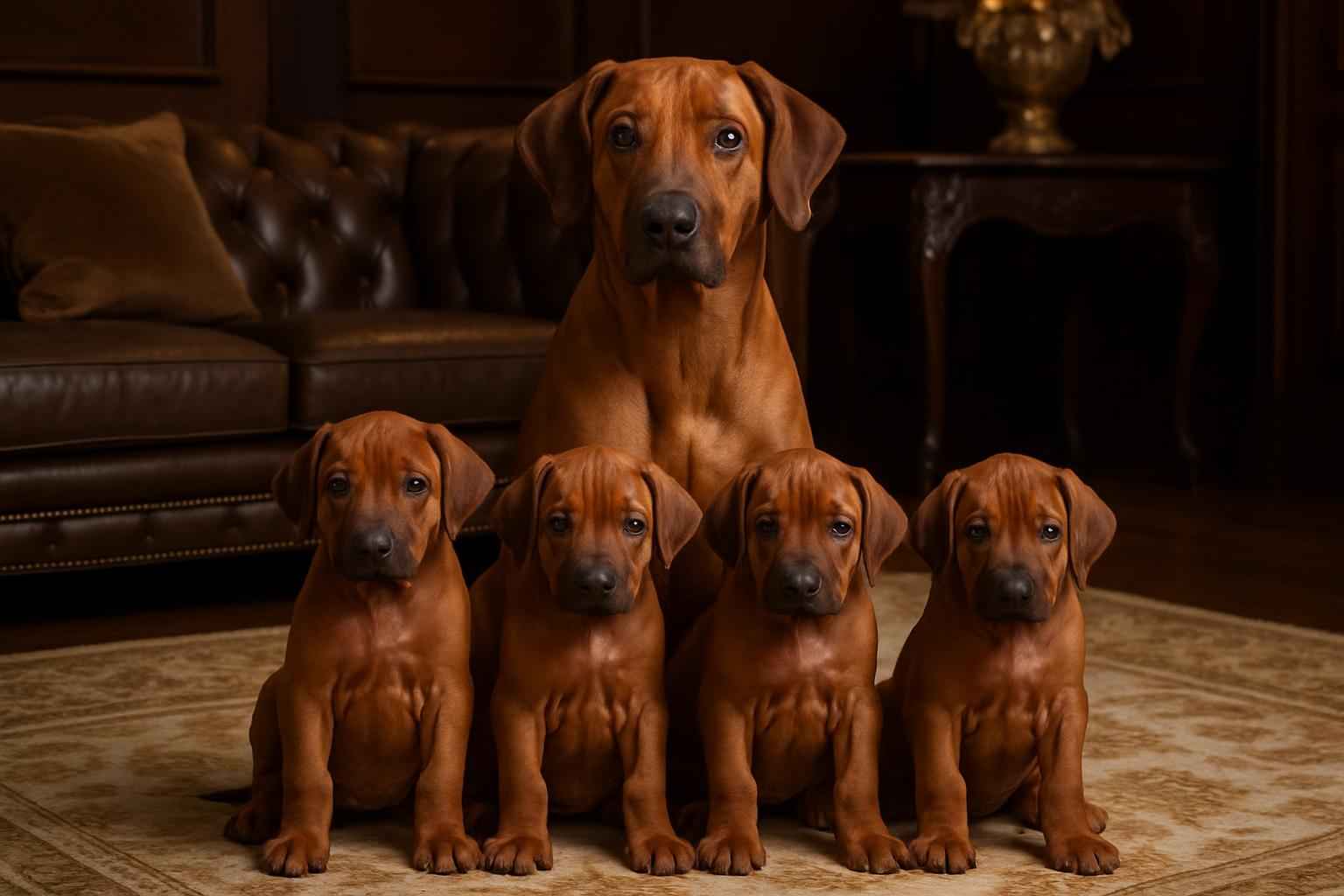 Current Rhodesian Ridgeback Litter For Sale in Florissant Missouri