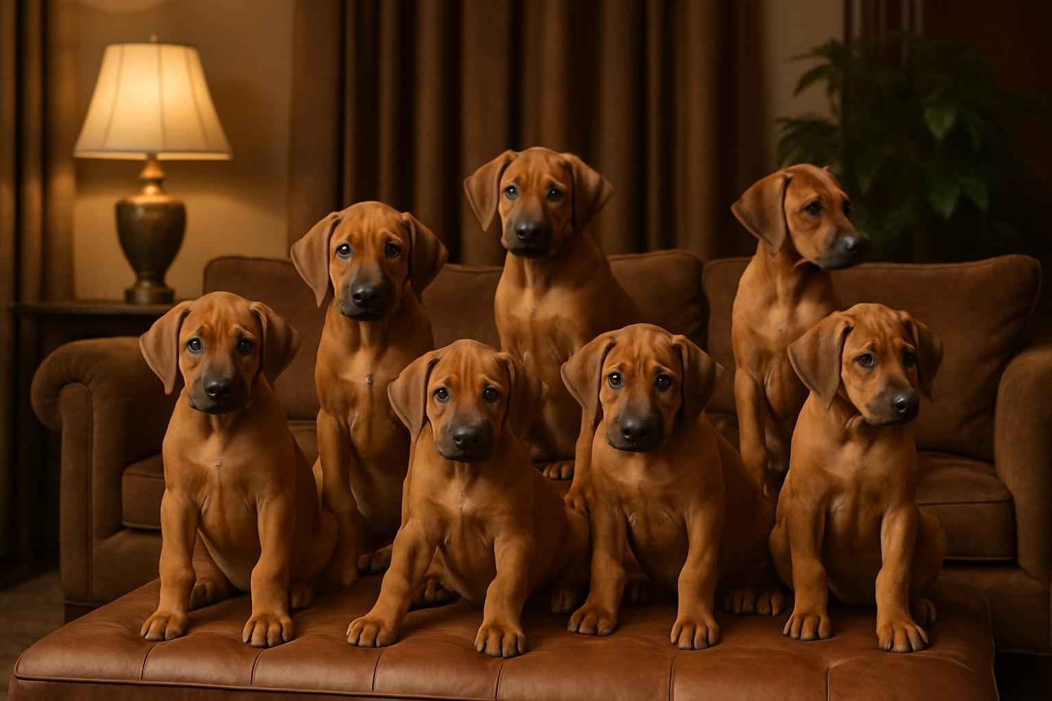 Current Rhodesian Ridgeback Litter For Sale in Fort Dodge Iowa