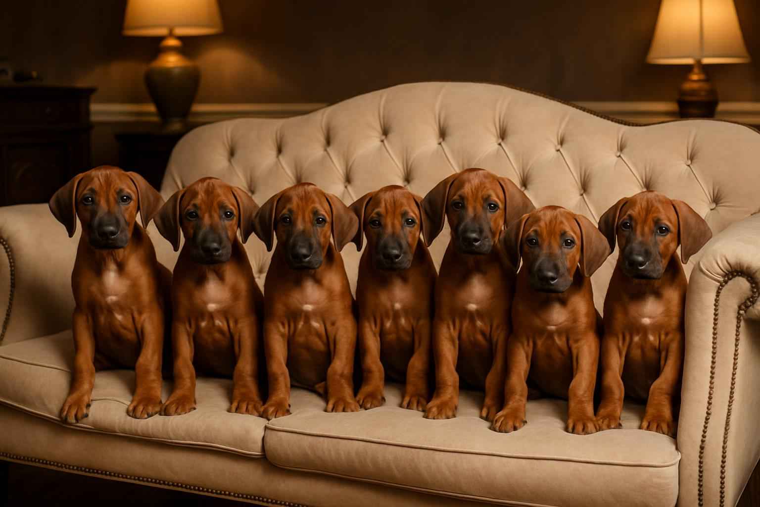 Current Rhodesian Ridgeback Litter For Sale in Harvey Louisiana