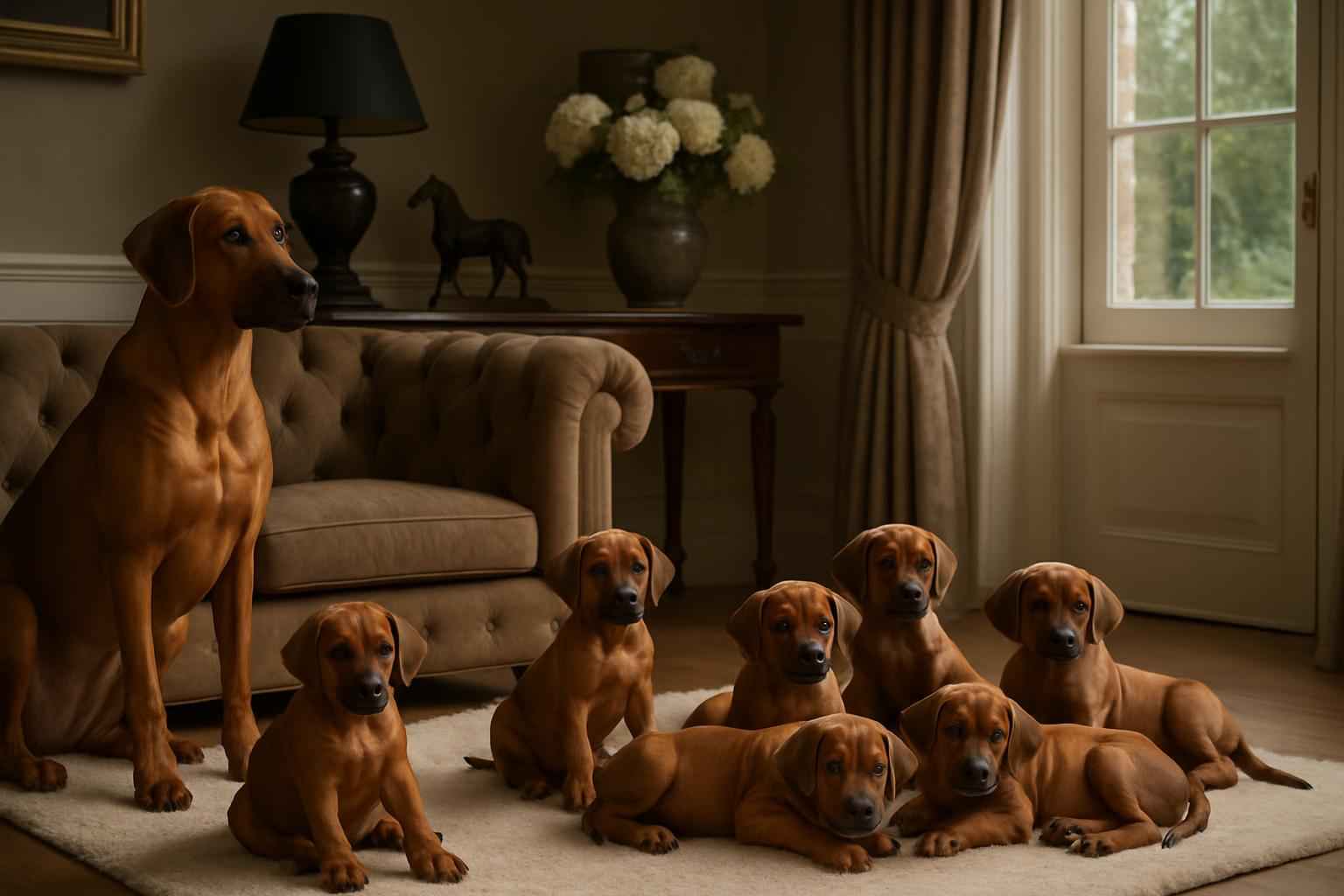 Current Rhodesian Ridgeback Litter For Sale in Haverhill Massachusetts