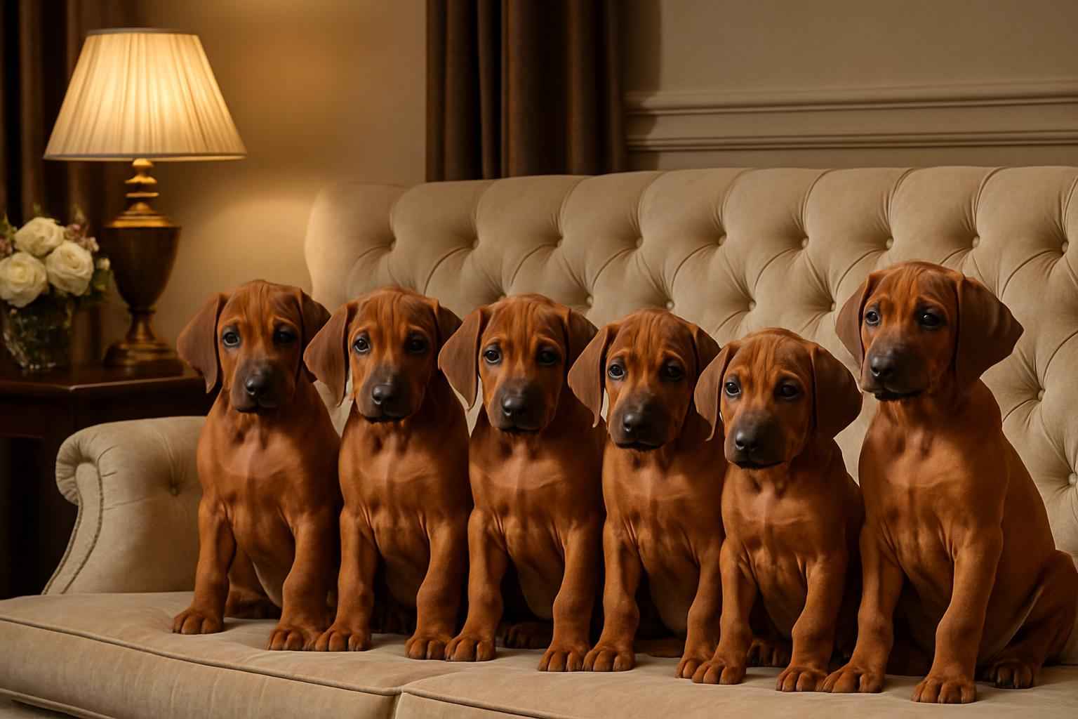 Current Rhodesian Ridgeback Litter For Sale in Jackson Mississippi