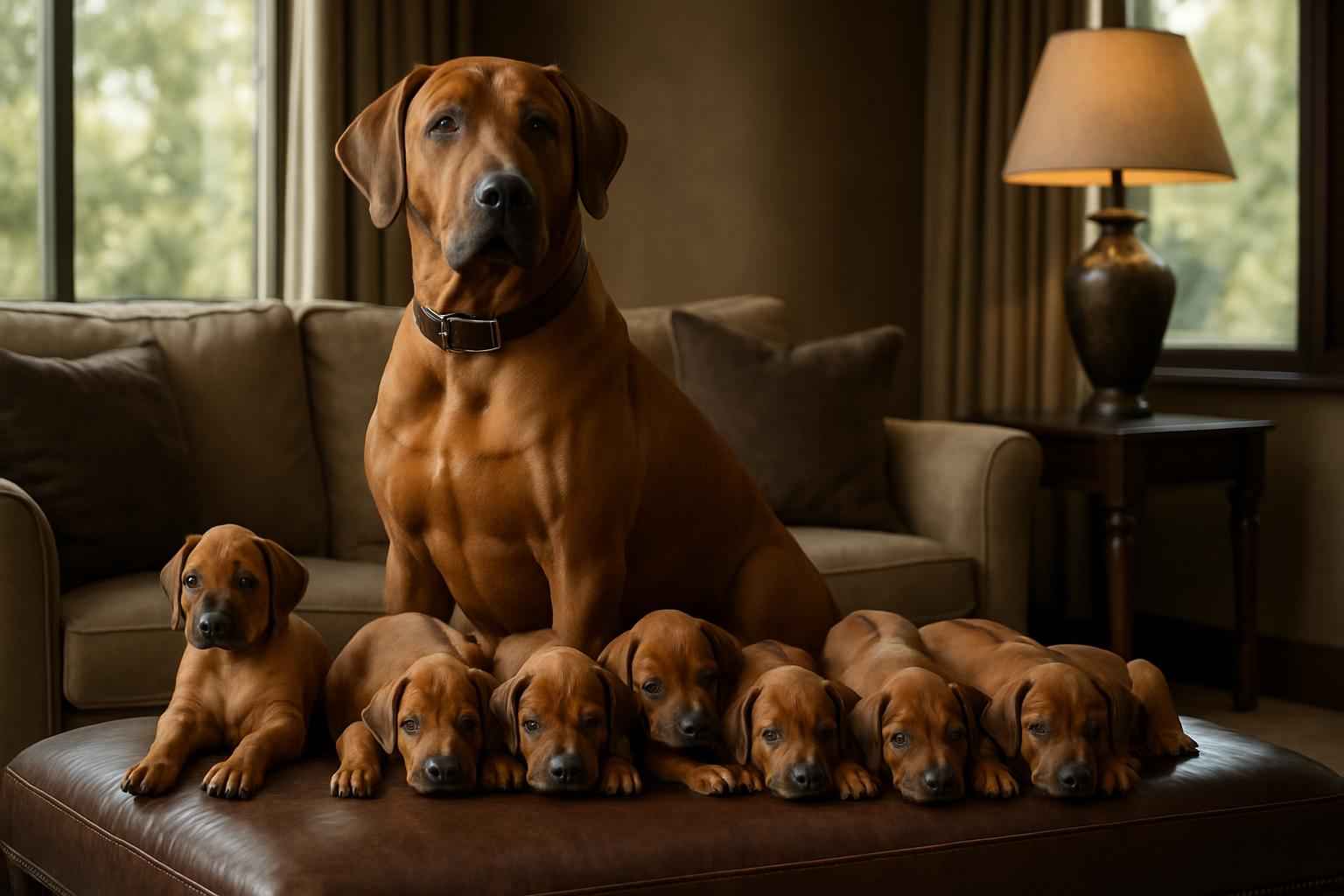 Current Rhodesian Ridgeback Litter For Sale in Joplin Missouri
