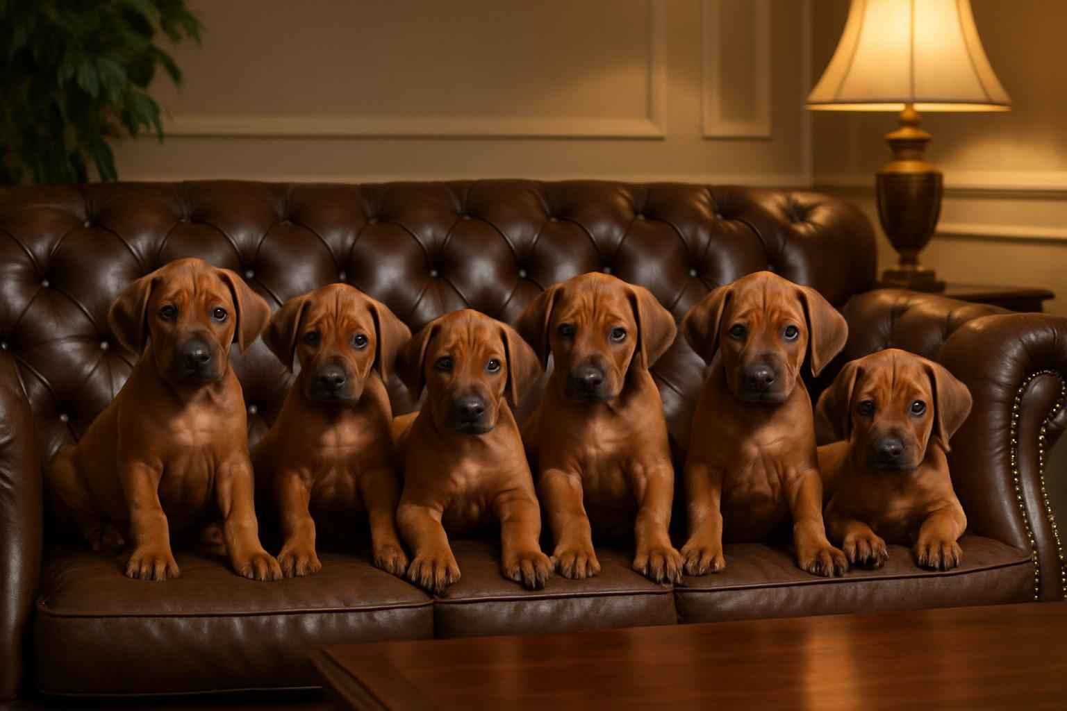 Current Rhodesian Ridgeback Litter For Sale in Junction City Kansas