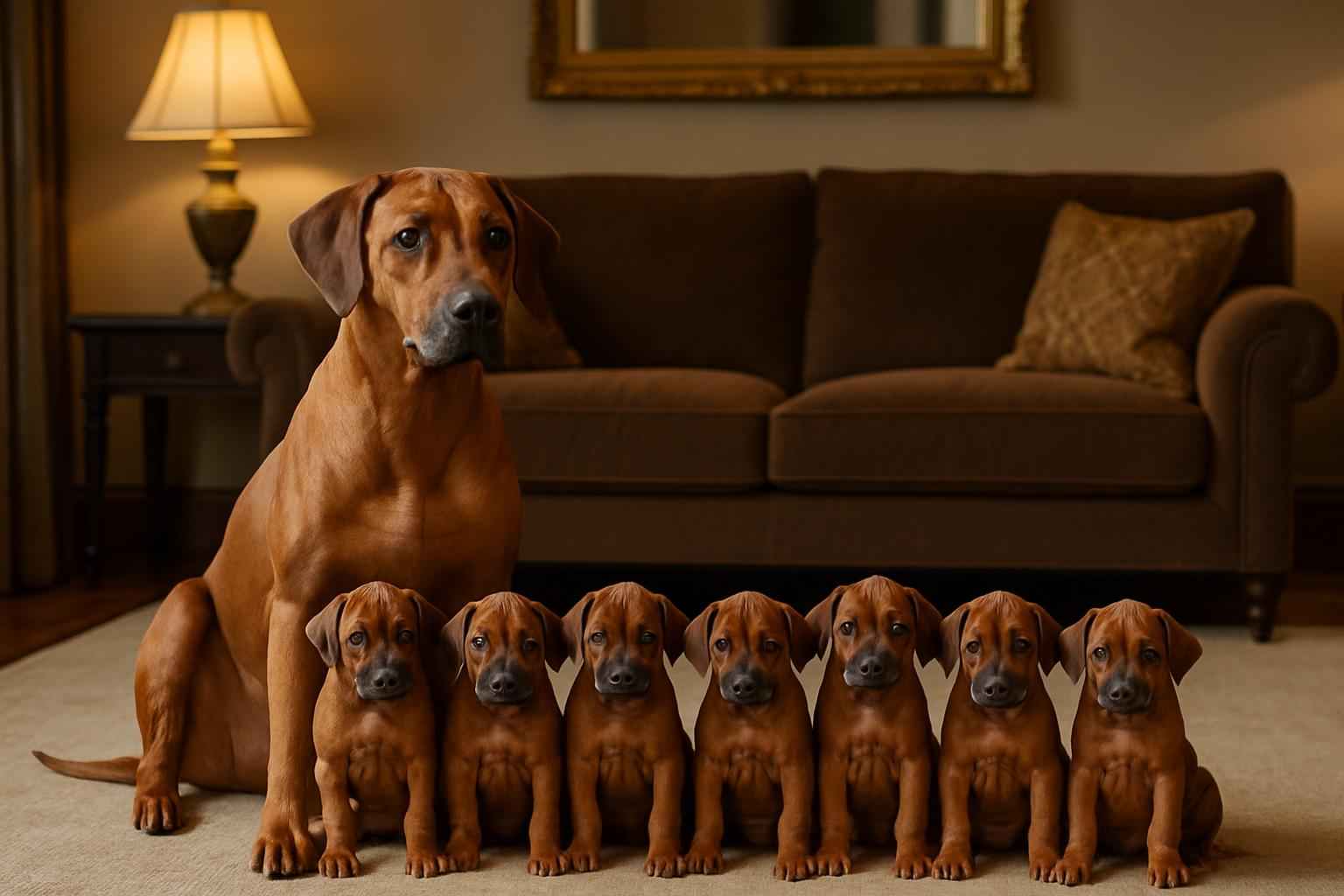 Current Rhodesian Ridgeback Litter For Sale in Kalamazoo Michigan
