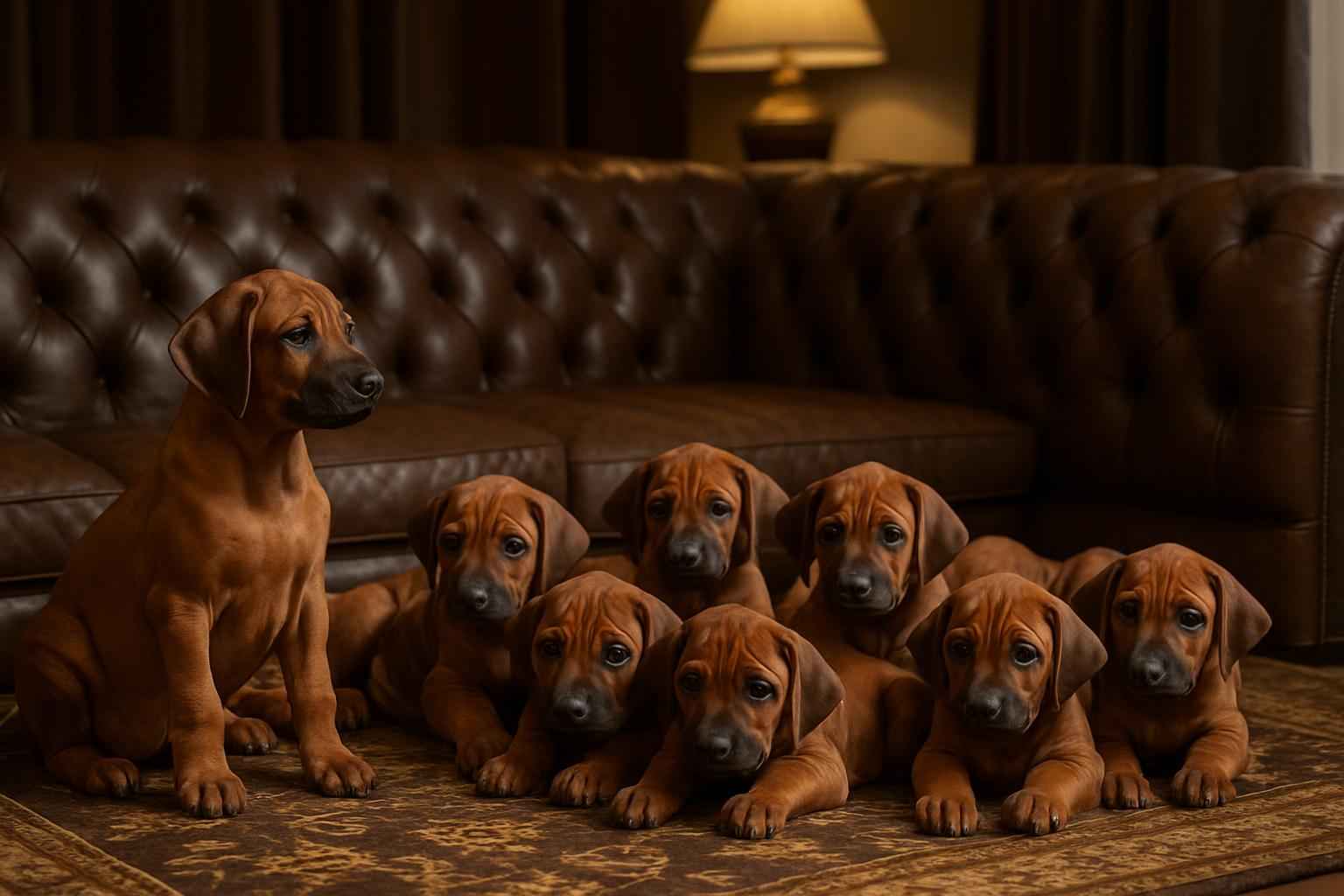 Current Rhodesian Ridgeback Litter For Sale in Kenner Louisiana