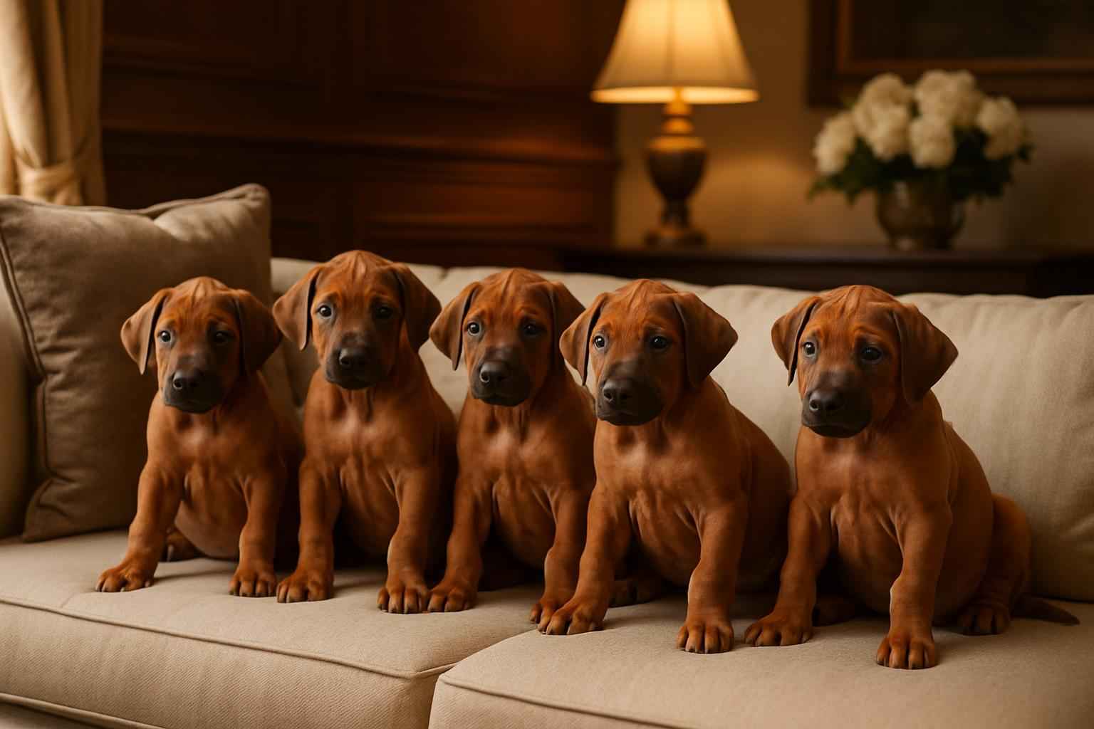 Current Rhodesian Ridgeback Litter For Sale in Lawrence Kansas