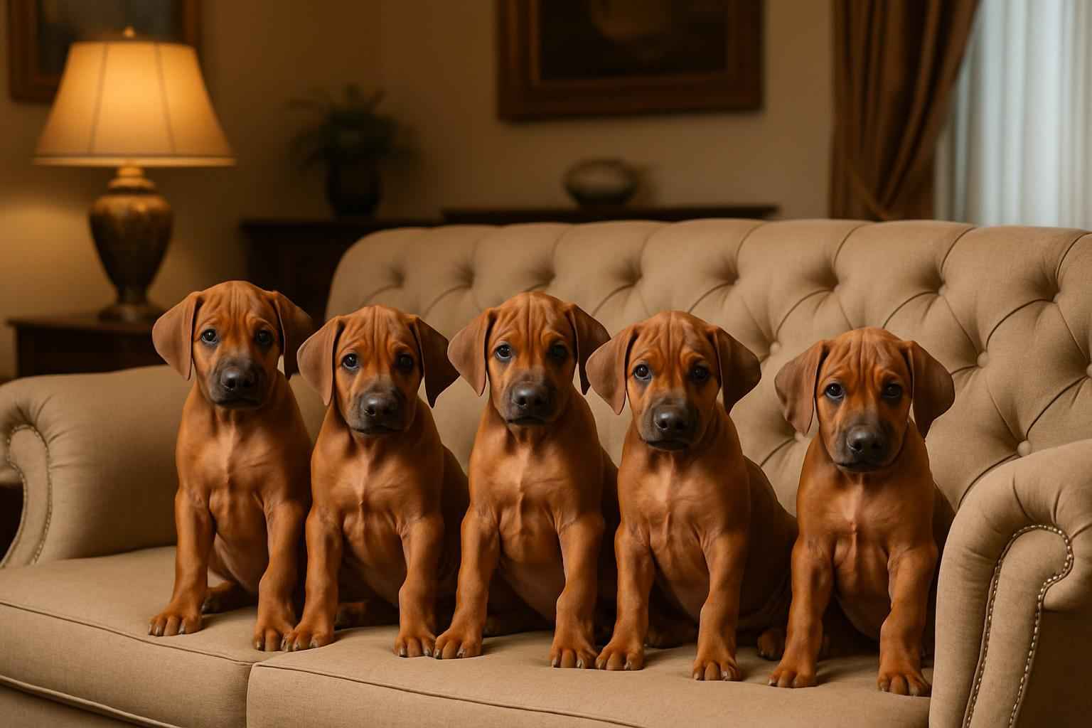 Current Rhodesian Ridgeback Litter For Sale in Lenexa Kansas