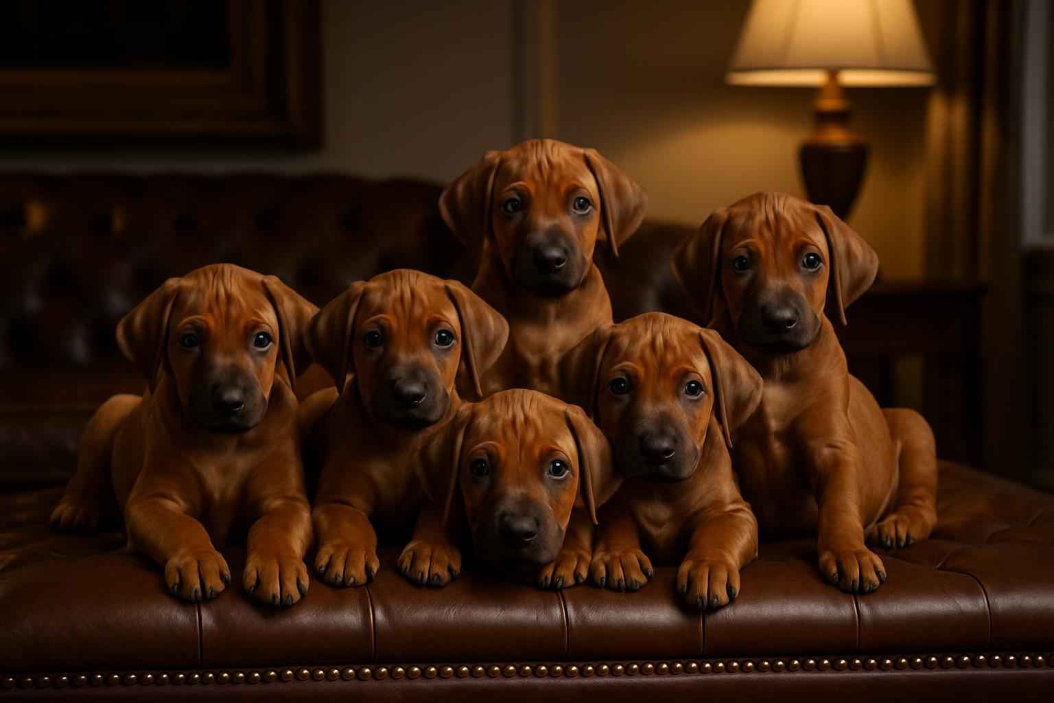 Current Rhodesian Ridgeback Litter For Sale in Madisonville Kentucky