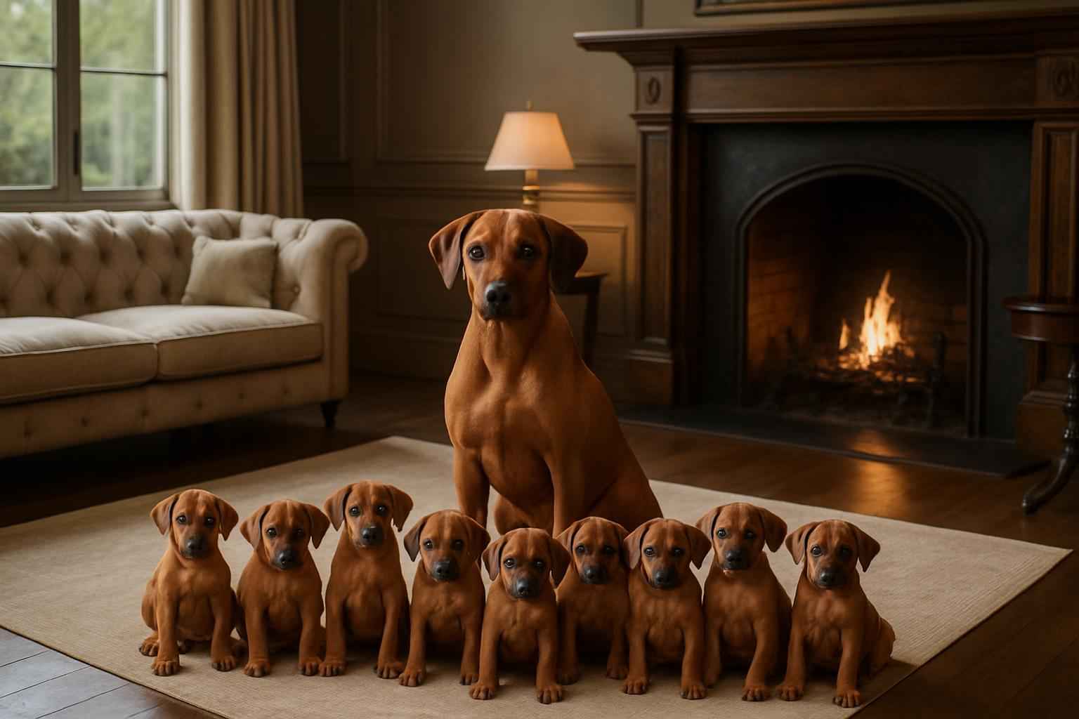 Current Rhodesian Ridgeback Litter For Sale in Minnetonka Minnesota