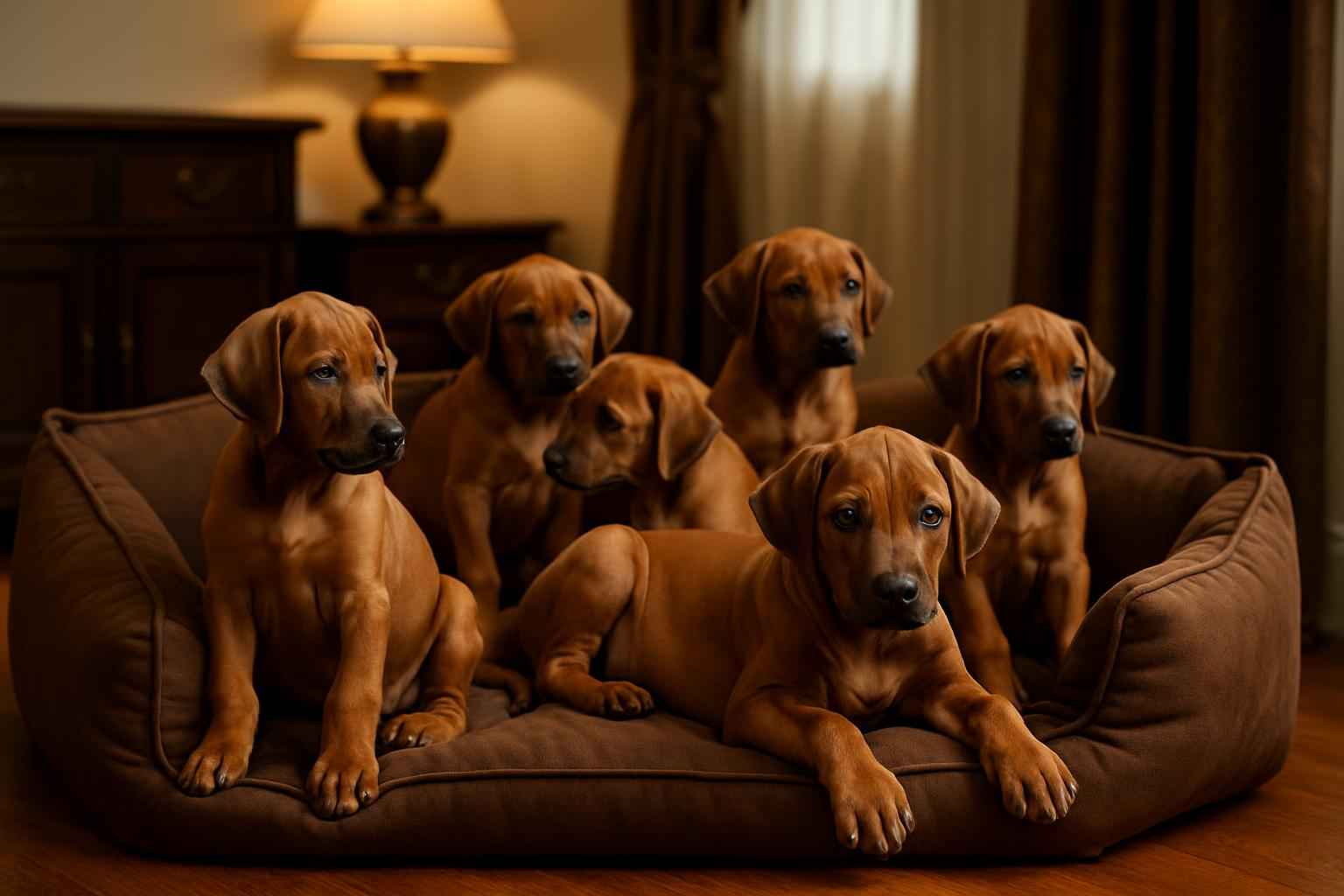 Current Rhodesian Ridgeback Litter For Sale in Murray Kentucky