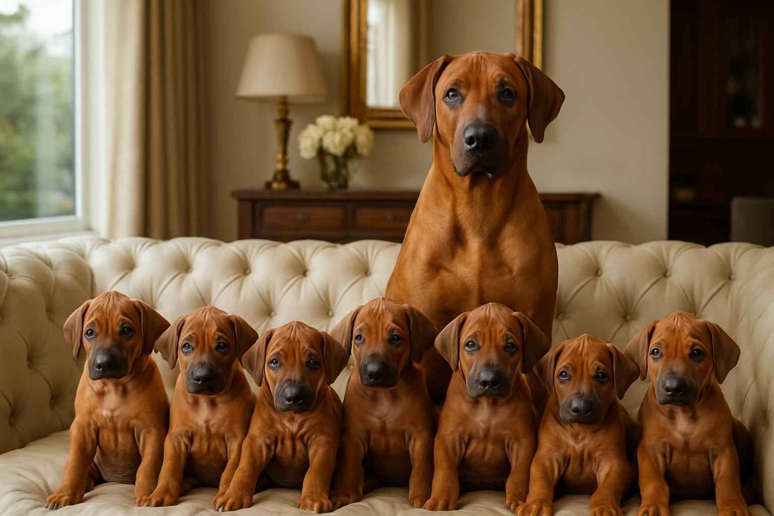 Current Rhodesian Ridgeback Litter For Sale in North Bethesda Maryland