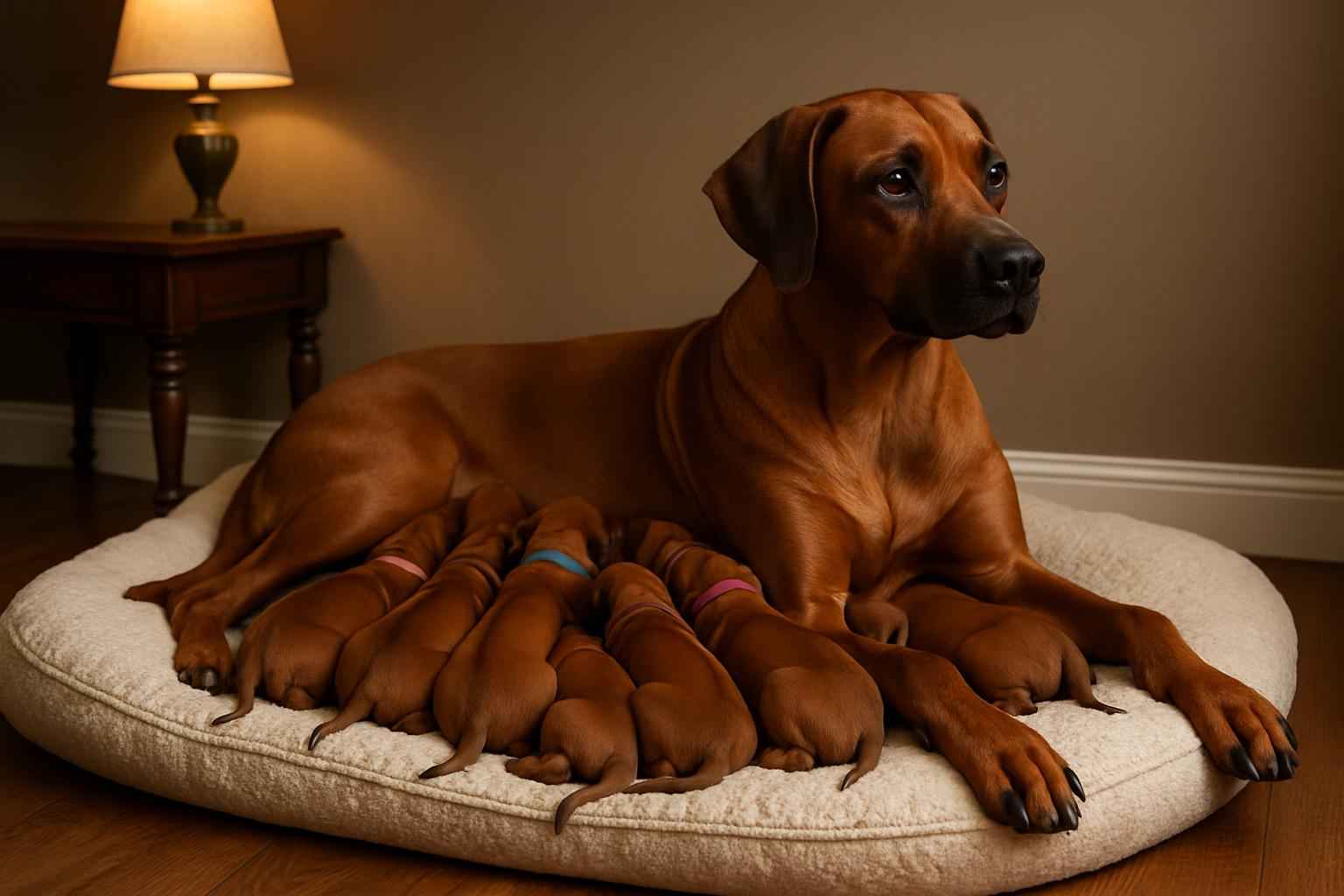 Current Rhodesian Ridgeback Litter For Sale in O'Fallon Missouri