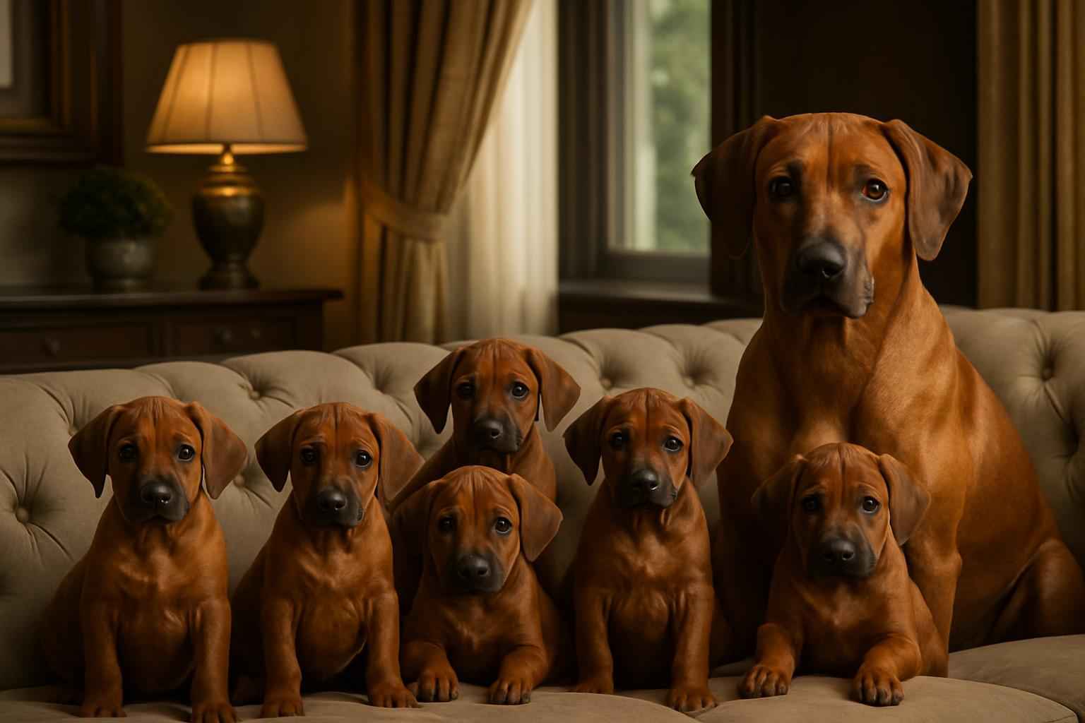 Current Rhodesian Ridgeback Litter For Sale in Olathe Kansas
