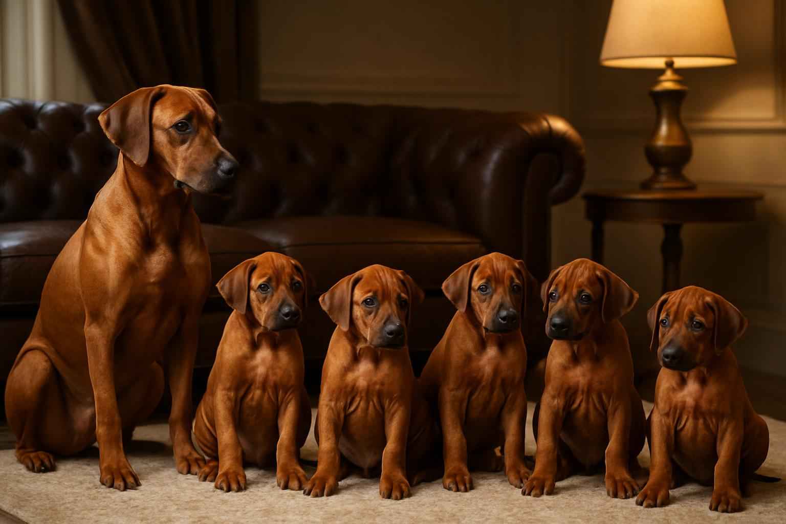 Current Rhodesian Ridgeback Litter For Sale in Oxford Mississippi