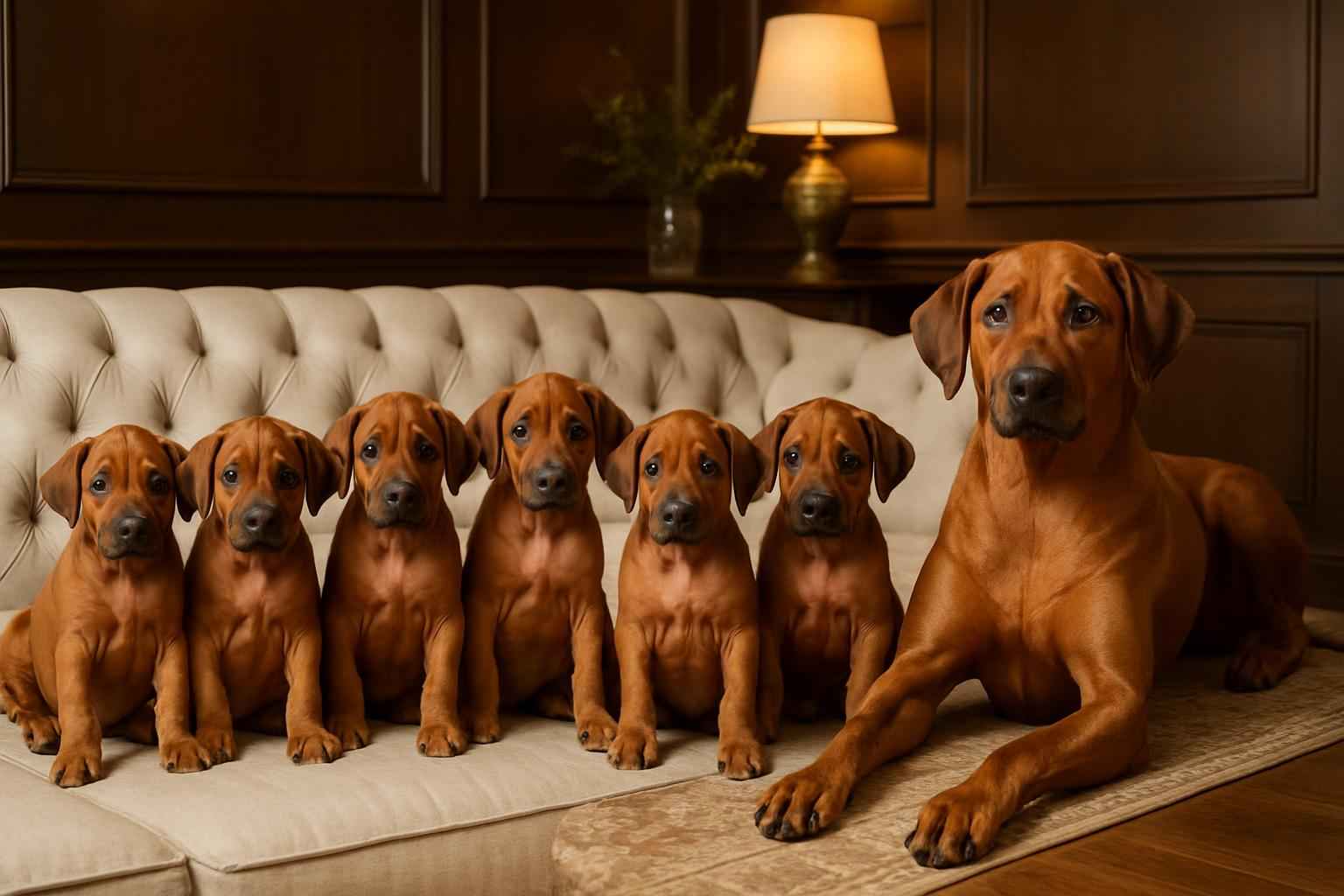 Current Rhodesian Ridgeback Litter For Sale in Paducah Kentucky