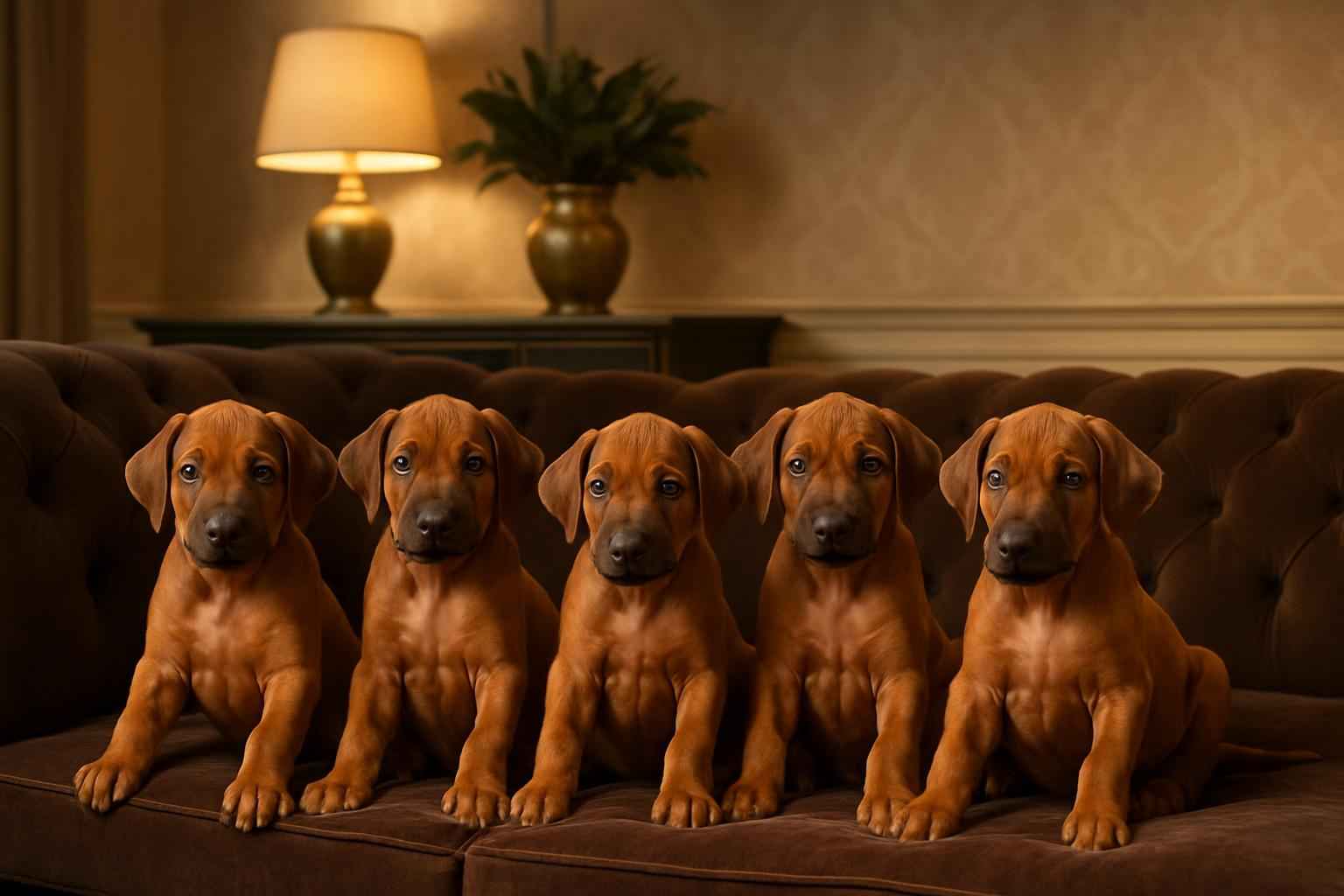Current Rhodesian Ridgeback Litter For Sale in Pascagoula Mississippi