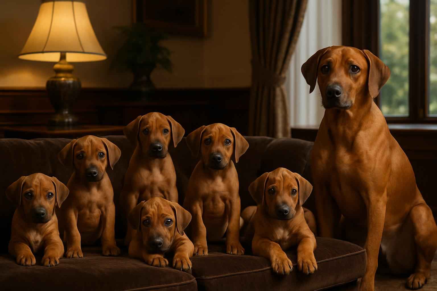 Current Rhodesian Ridgeback Litter For Sale in Plymouth Massachusetts