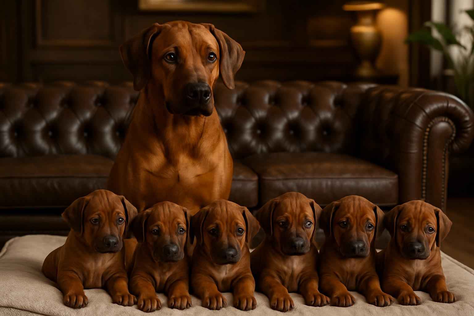 Current Rhodesian Ridgeback Litter For Sale in Plymouth Minnesota