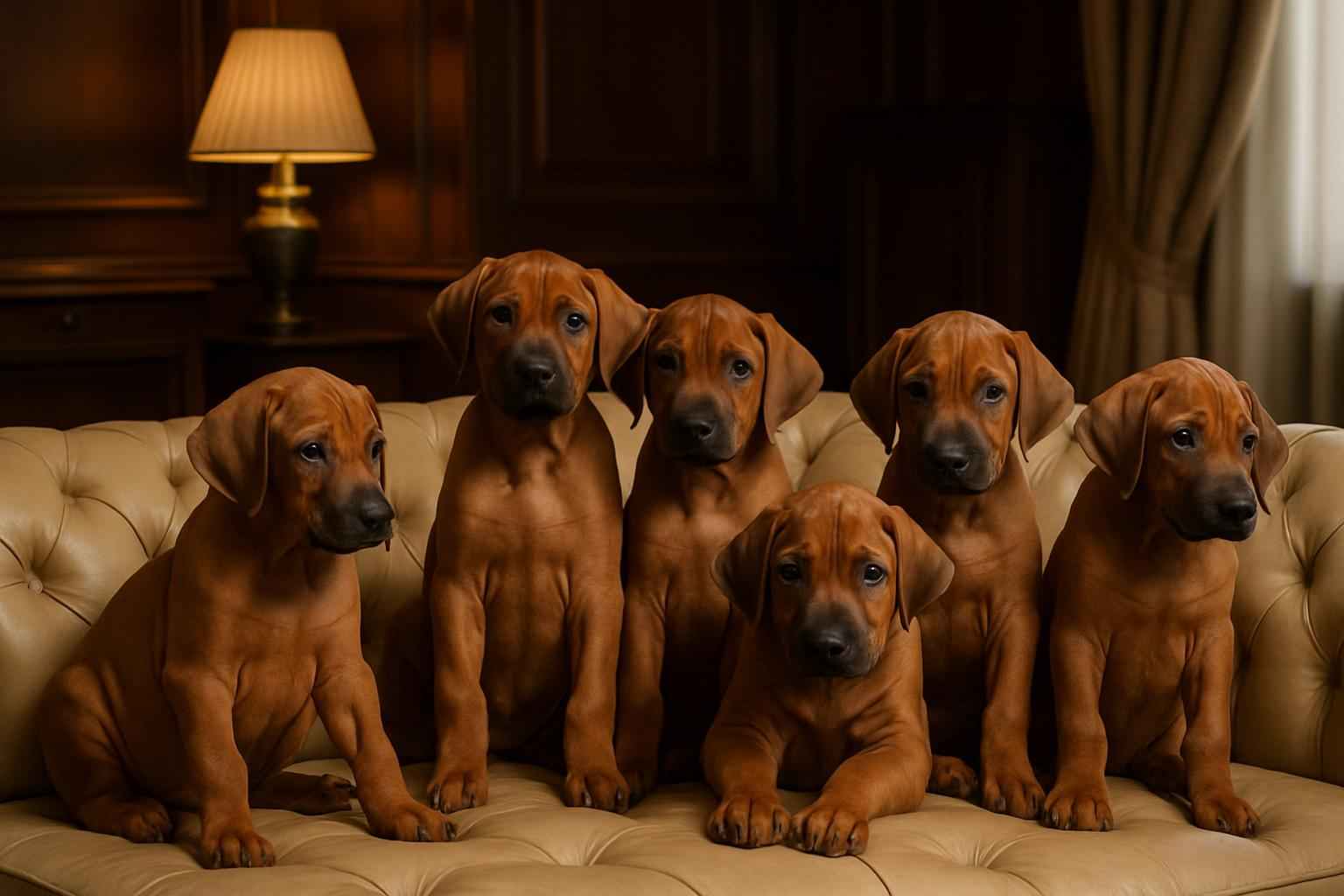 Current Rhodesian Ridgeback Litter For Sale in Portland Maine