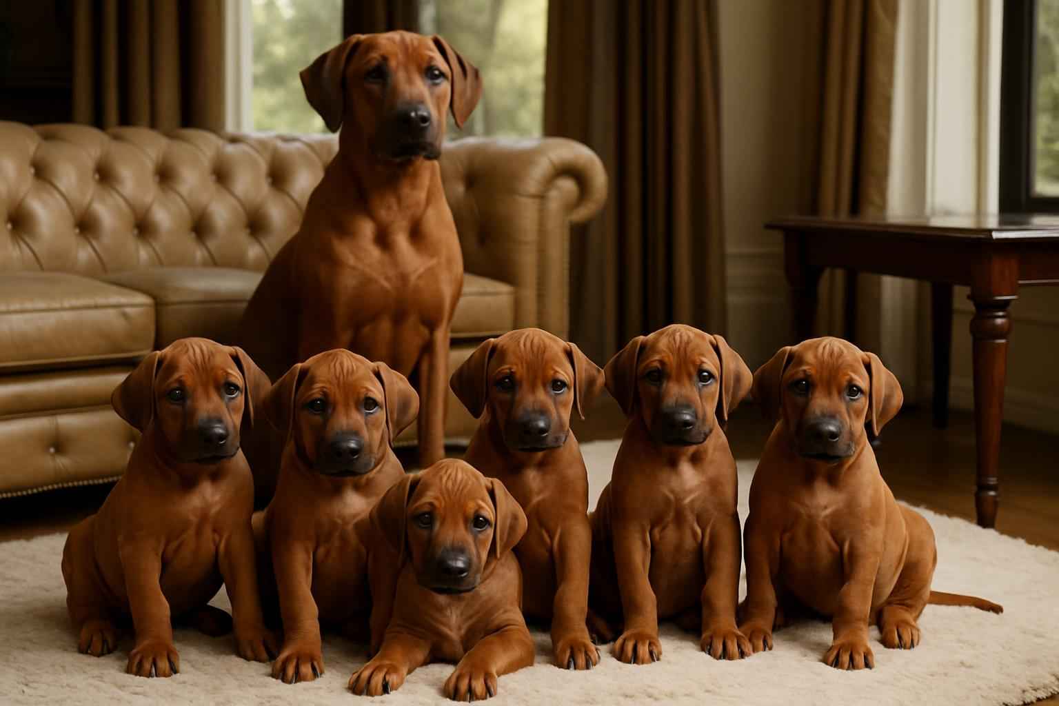 Current Rhodesian Ridgeback Litter For Sale in Potomac Maryland