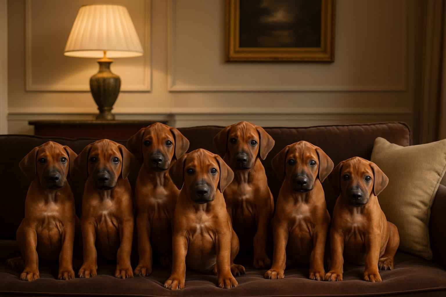 Current Rhodesian Ridgeback Litter For Sale in Ridgeland Mississippi