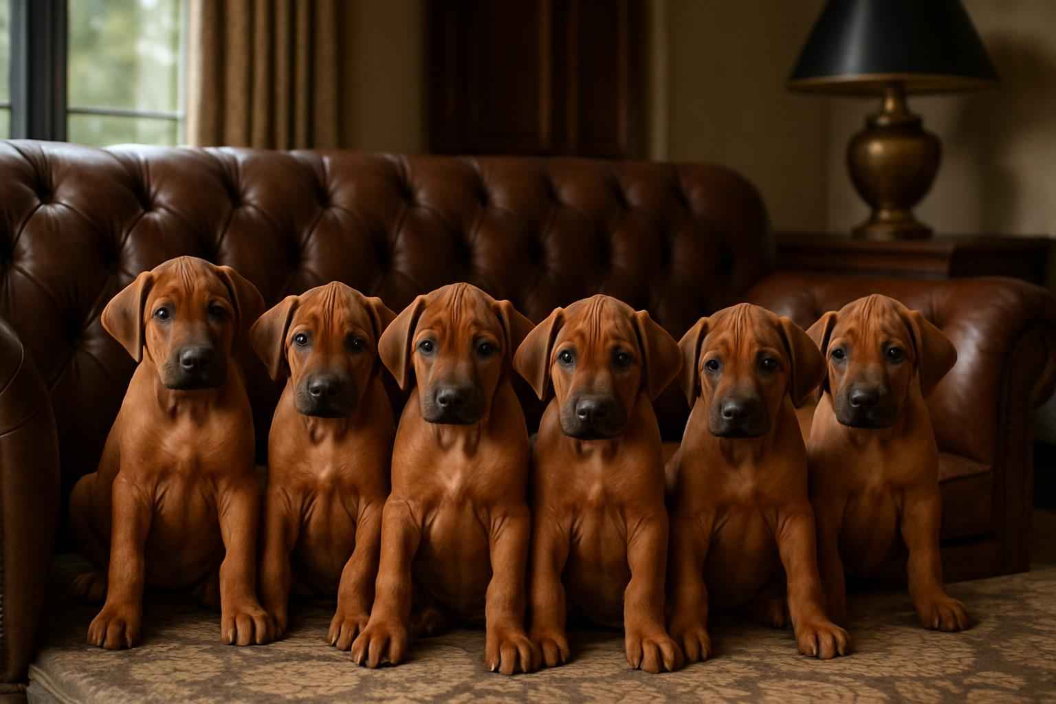 Current Rhodesian Ridgeback Litter For Sale in Rochester Hills Michigan