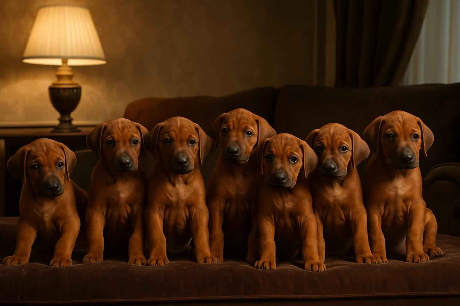 Current Rhodesian Ridgeback Litter For Sale in Rochester Minnesota