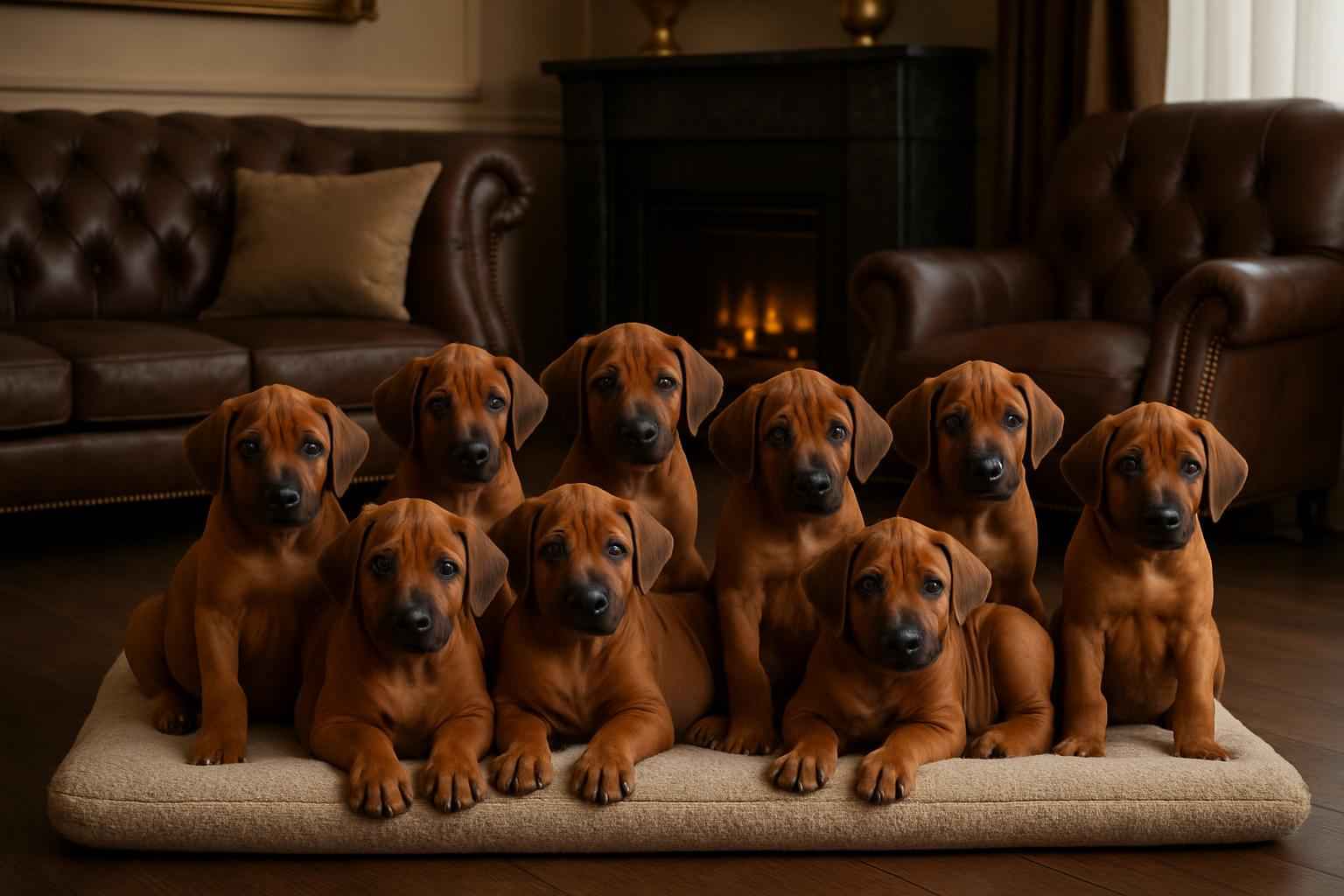 Current Rhodesian Ridgeback Litter For Sale in Rockland Maine